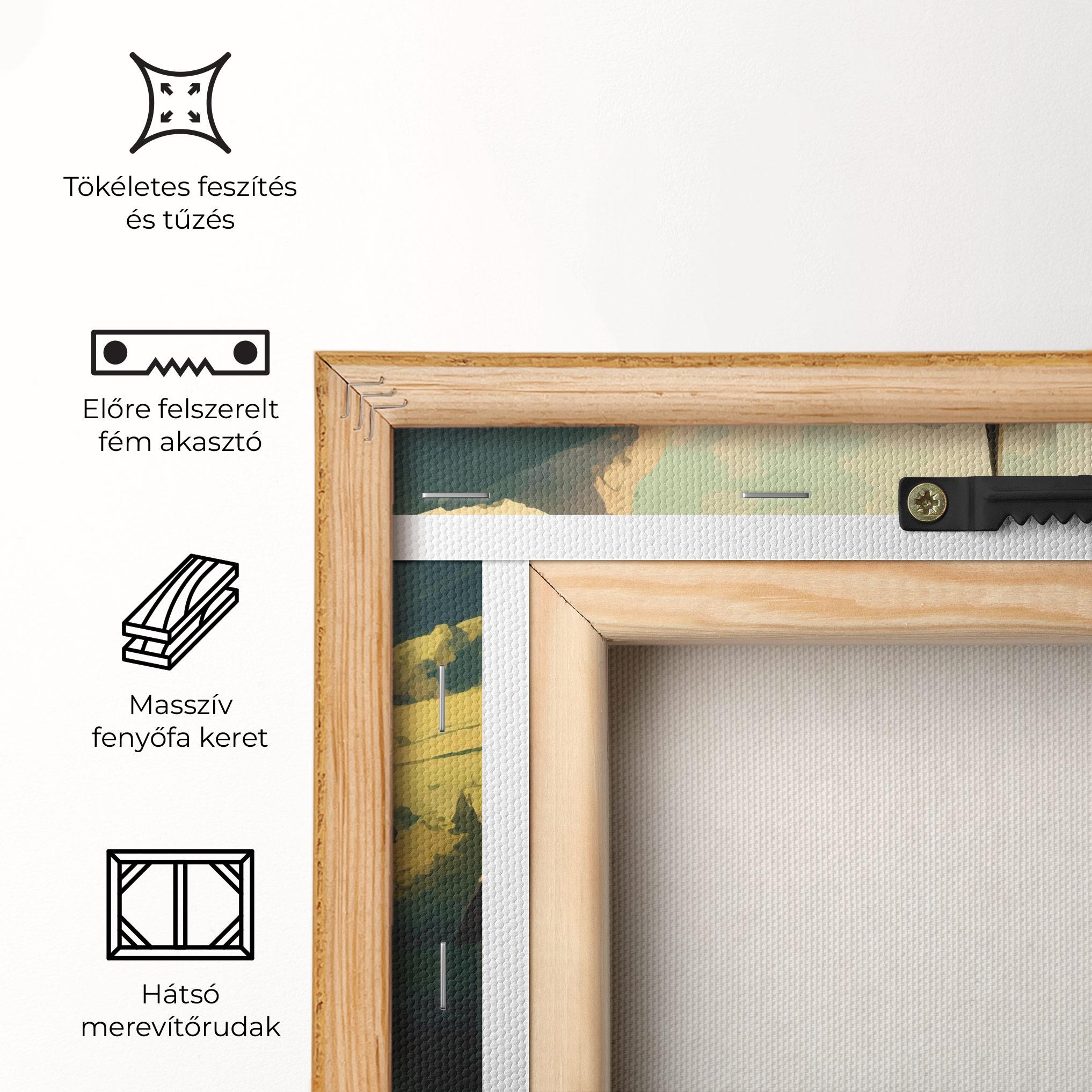 Vászonkép Village Dreamy View mockup 5