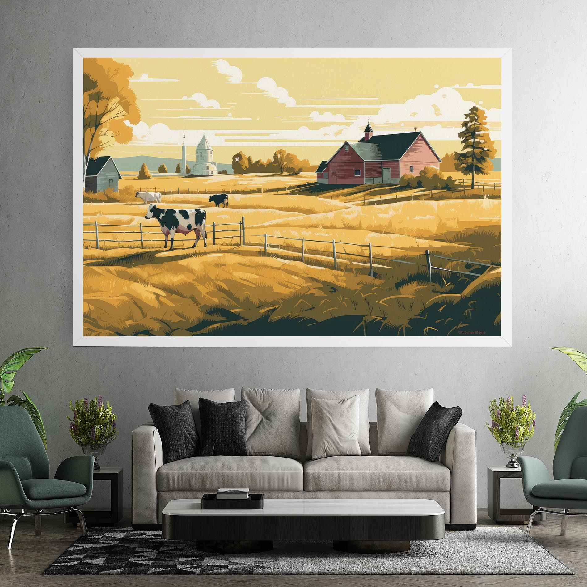 Cows Sunlight Farm mockup 7