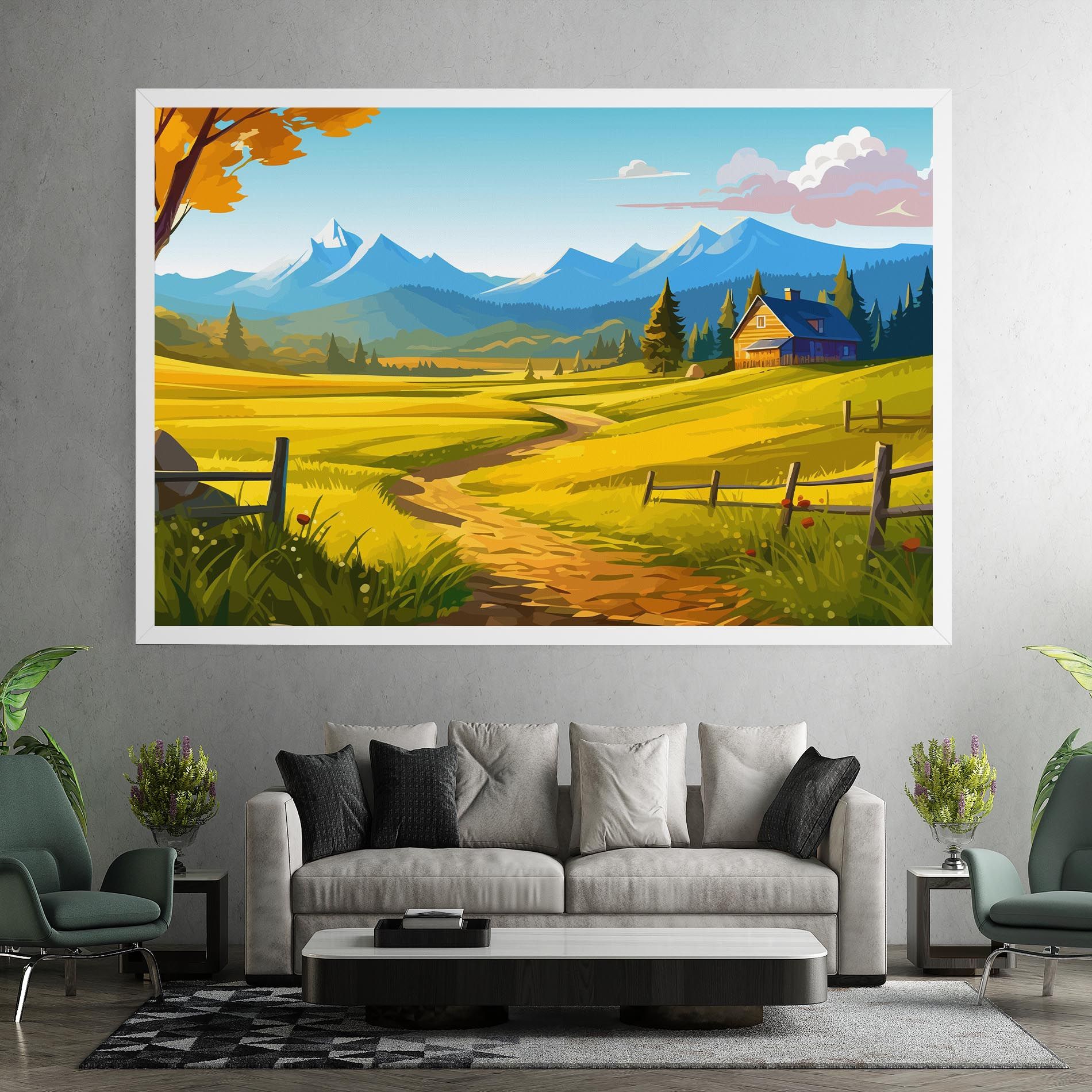Daylight Rural View mockup 7