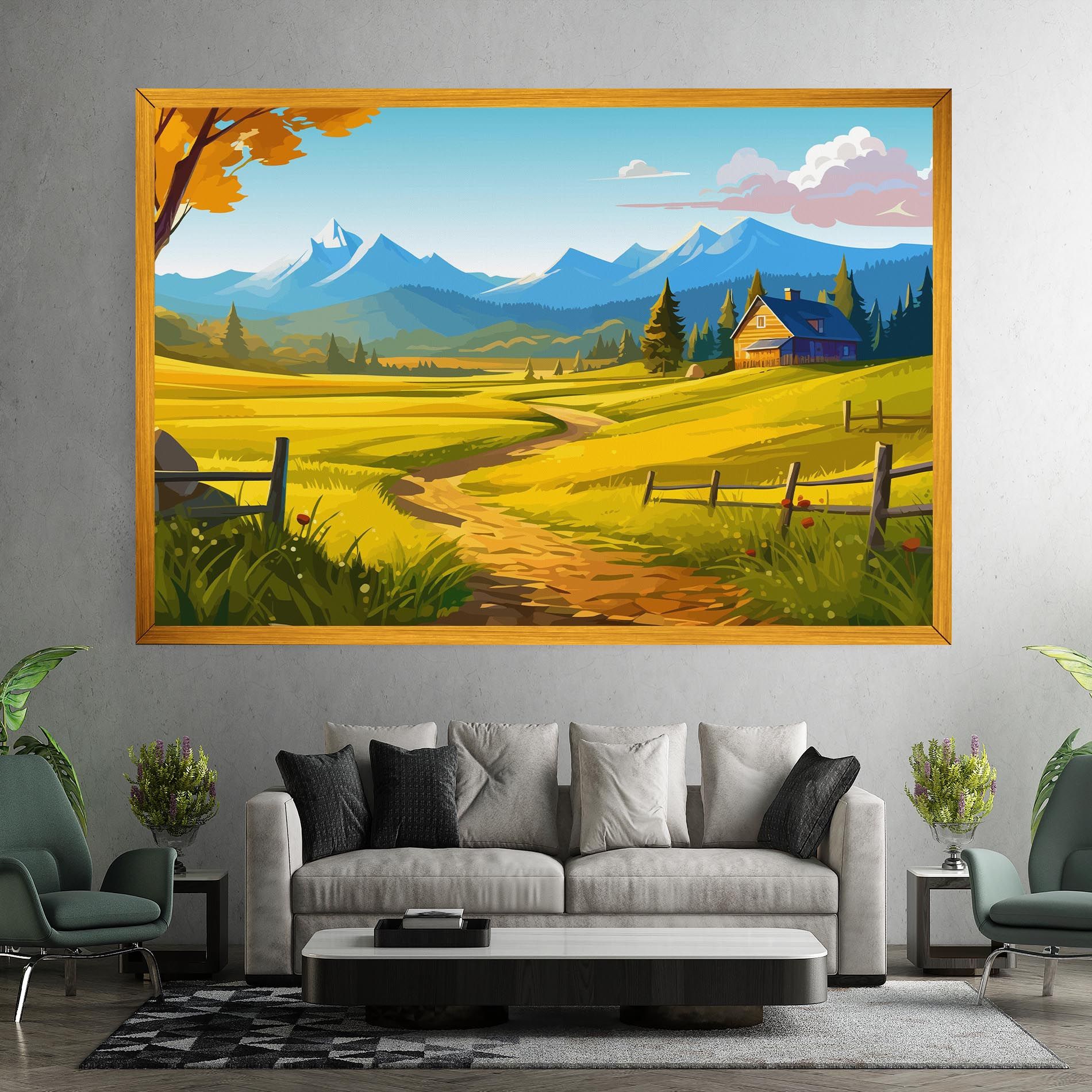 Daylight Rural View mockup 7