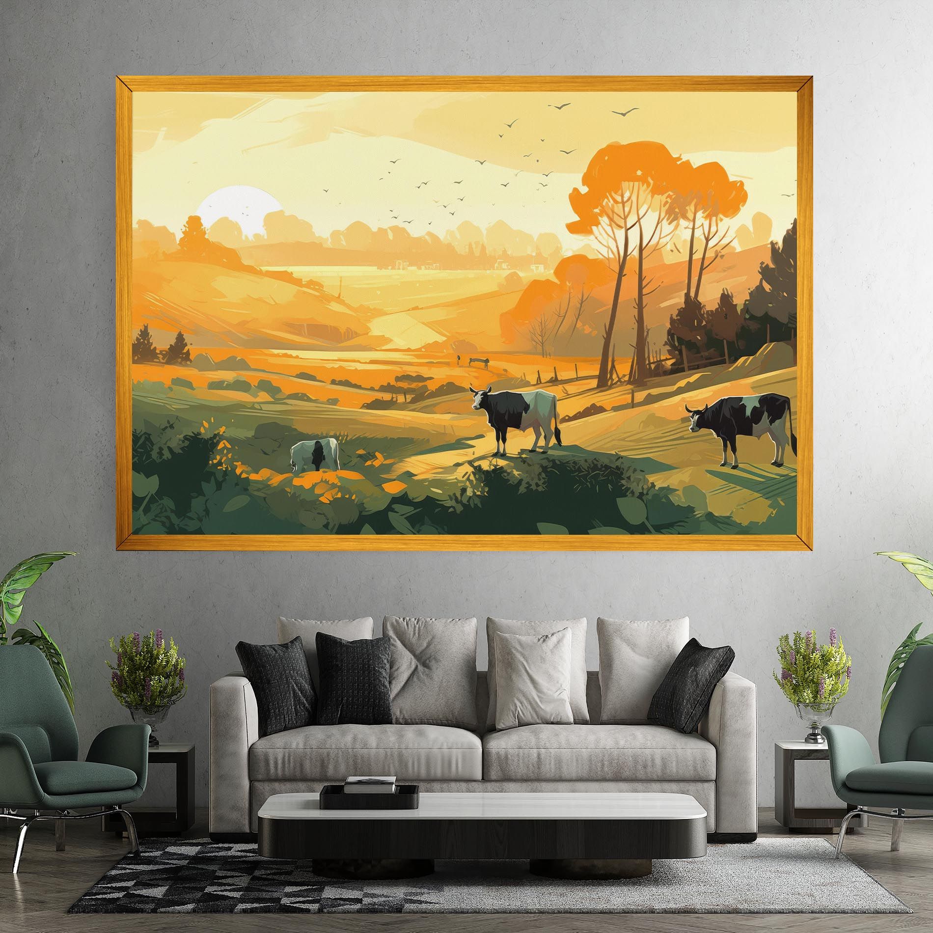 Farm With Sunlight mockup 7