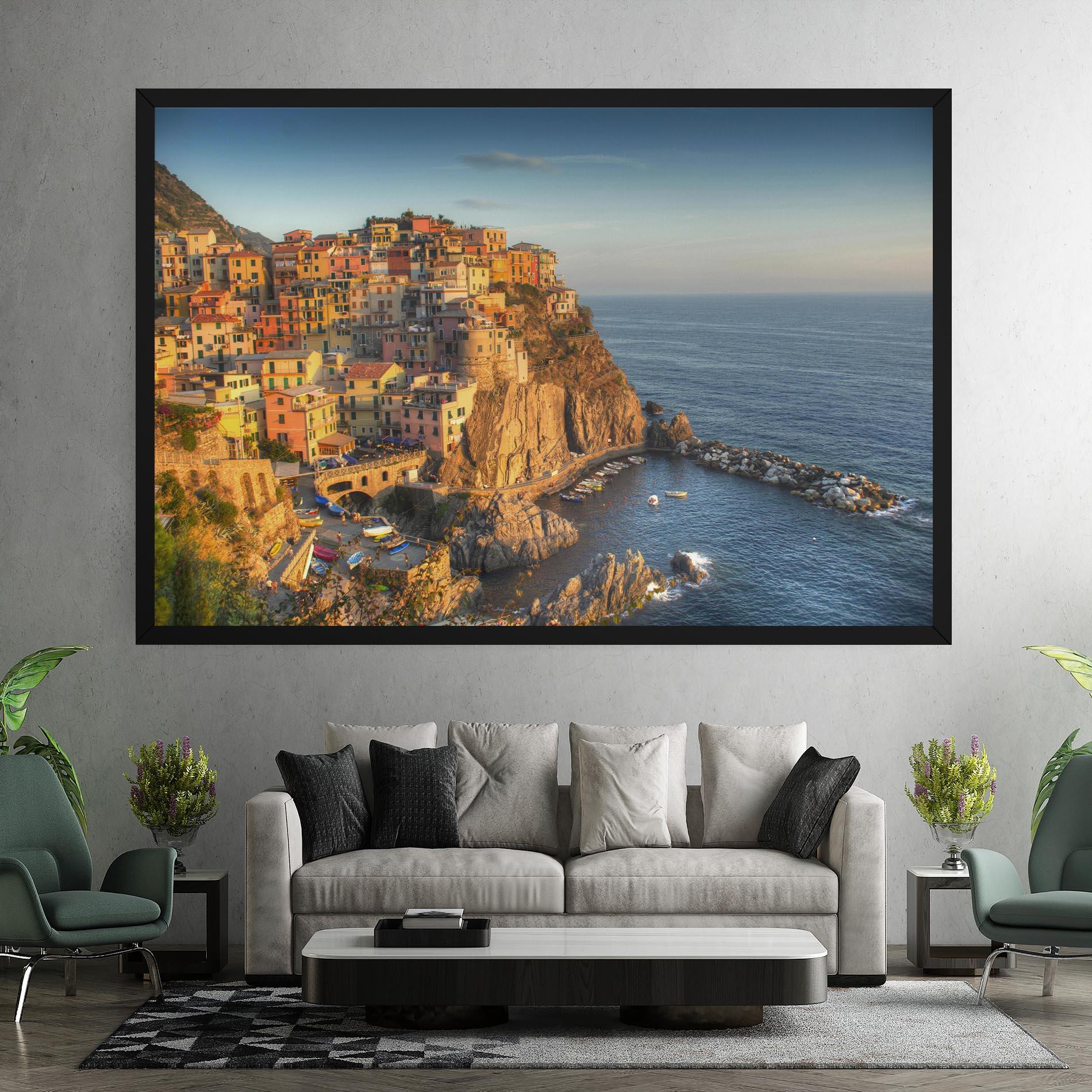 Vászonkép Cinque Terrre mockup 7