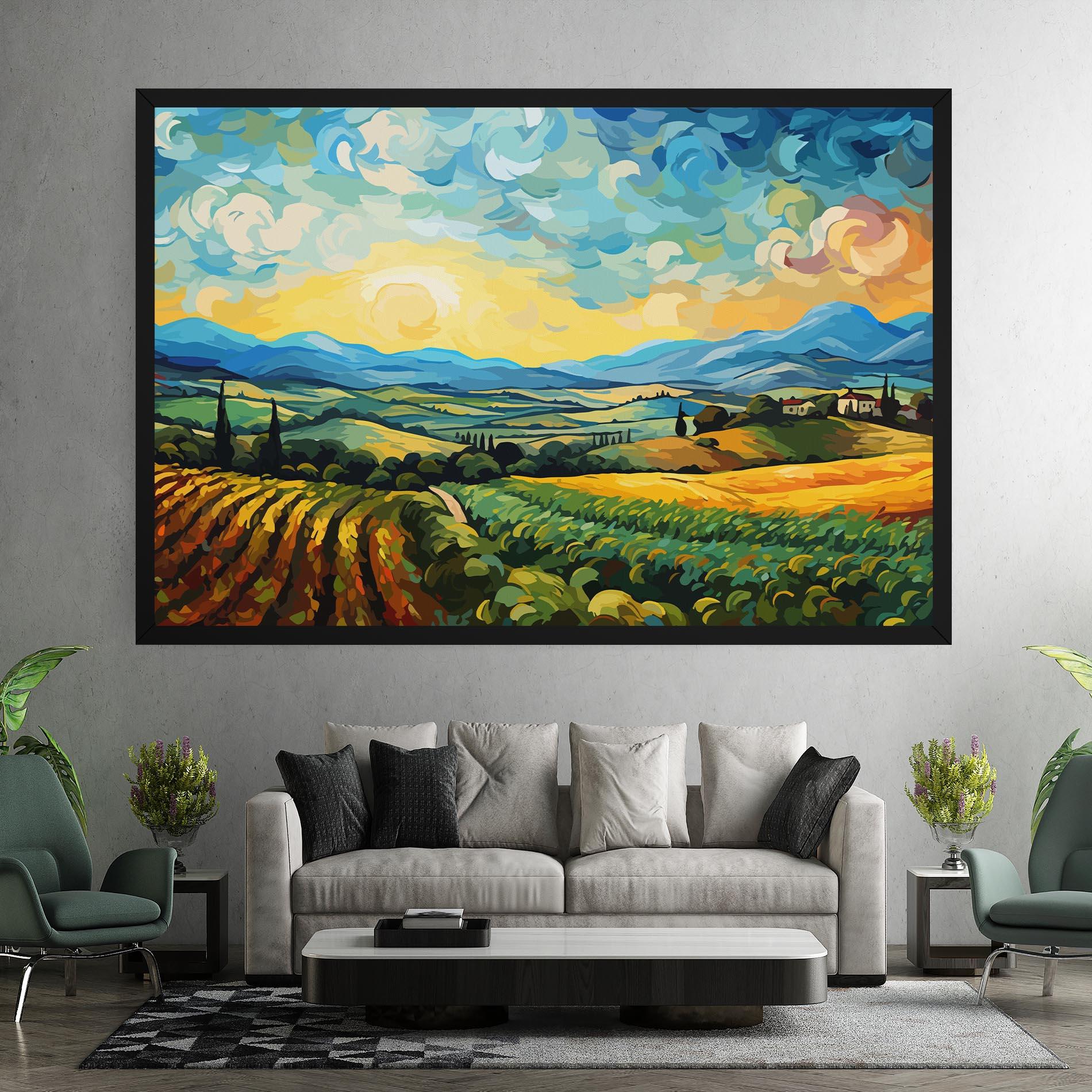 Vászonkép Pretty Rural Fantasy mockup 7