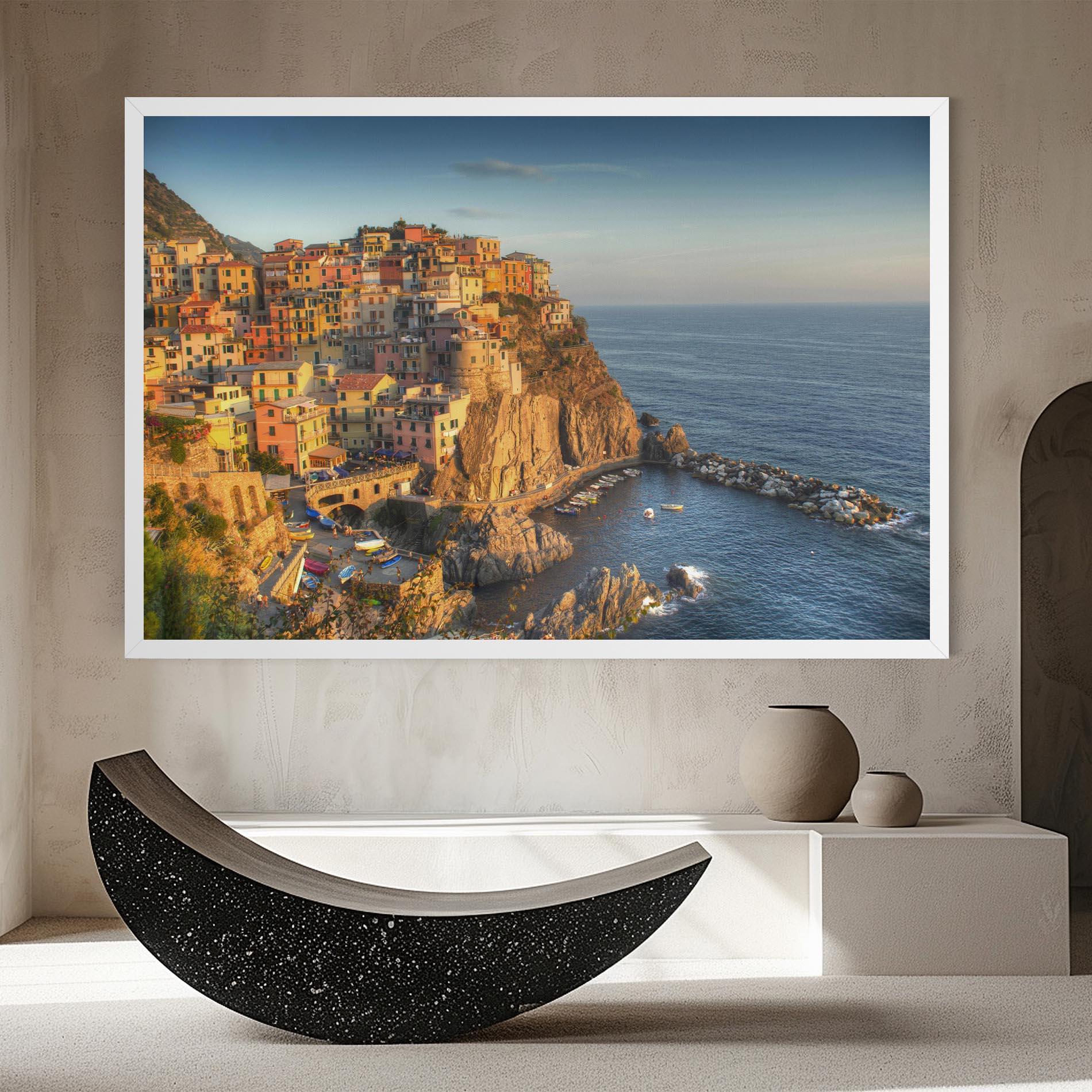 Vászonkép Cinque Terrre mockup 8