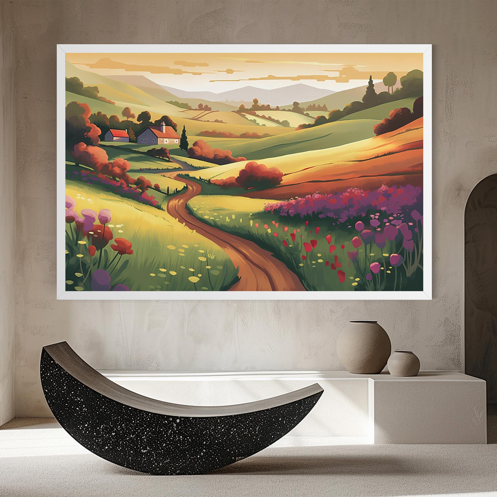 Vászonkép Countryside Charm mockup 8