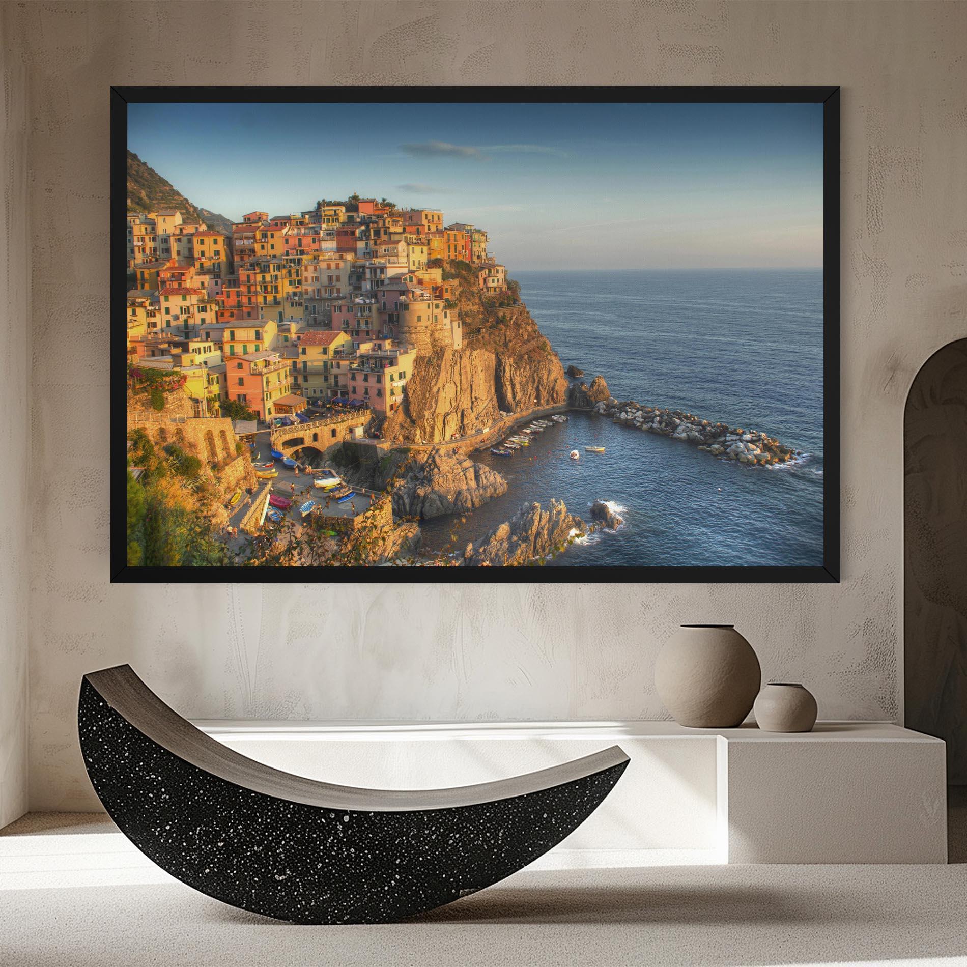 Vászonkép Cinque Terrre mockup 8
