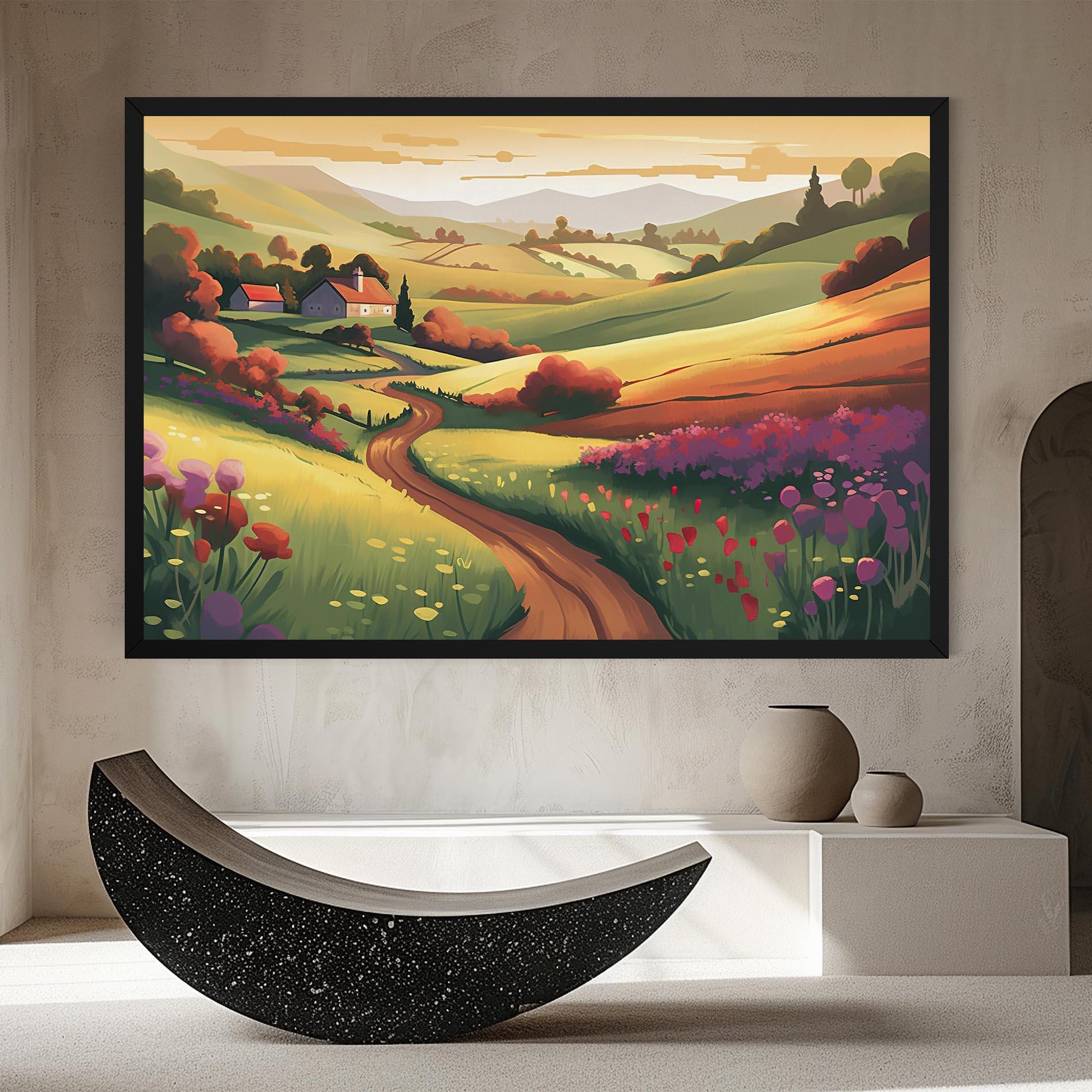 Vászonkép Countryside Charm mockup 8