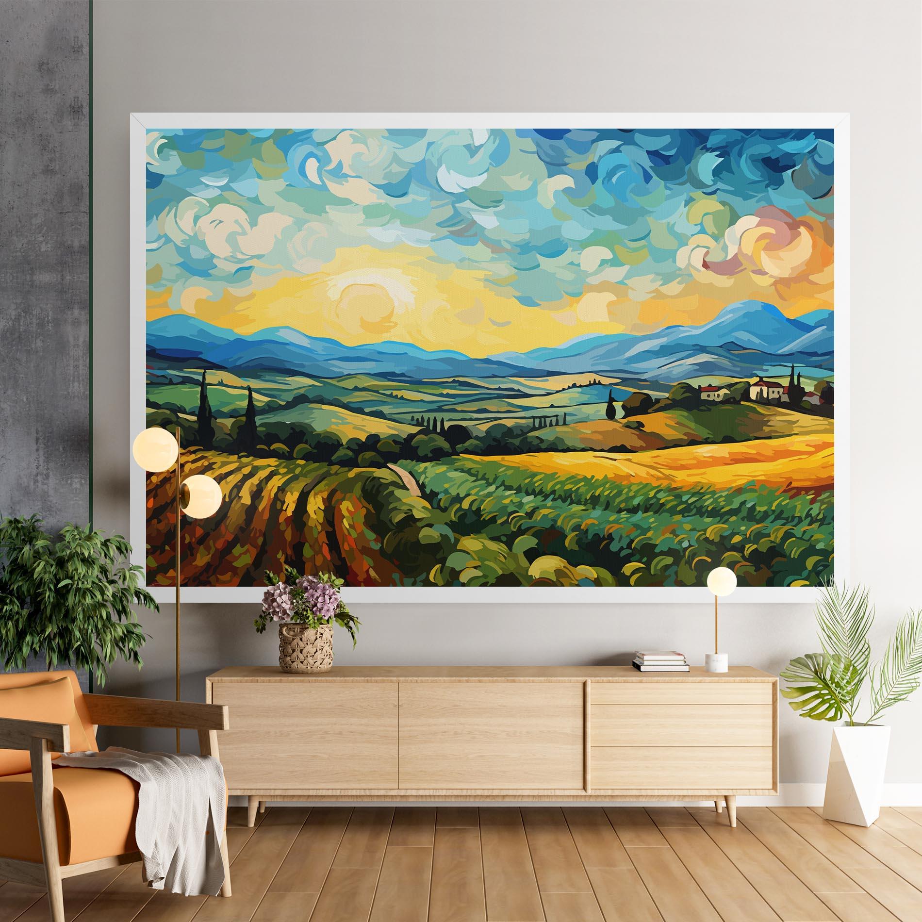 Vászonkép Pretty Rural Fantasy mockup 9