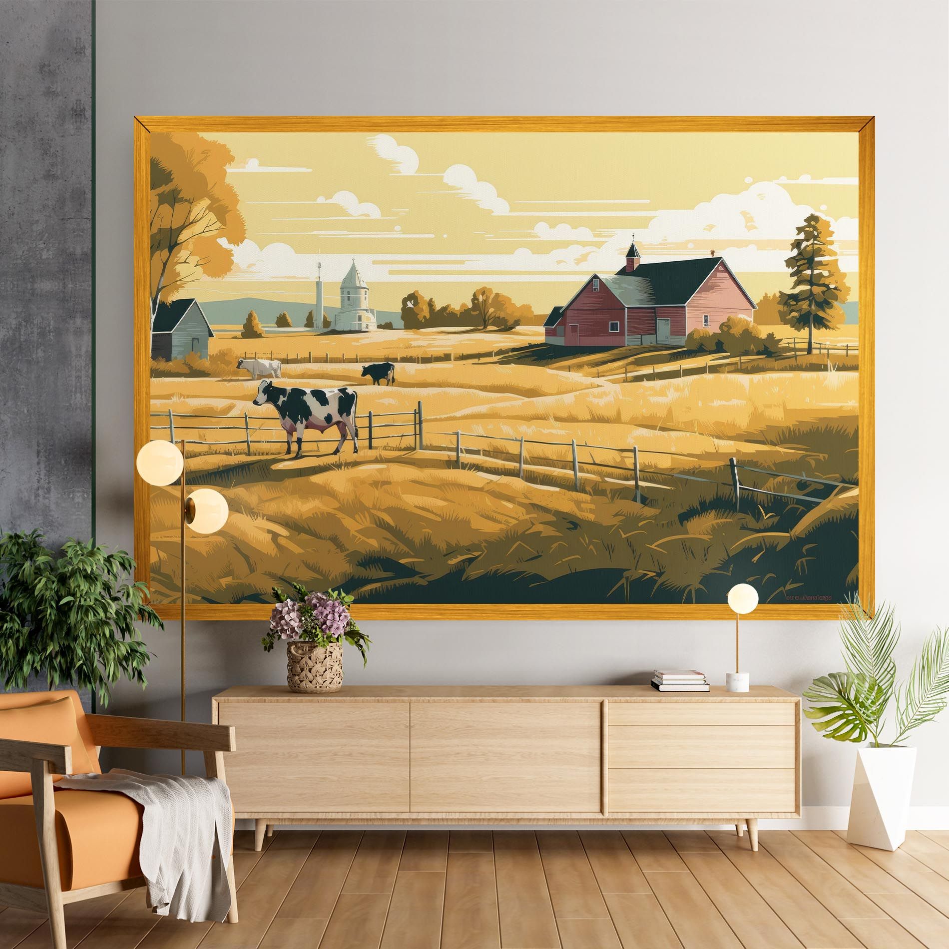 Cows Sunlight Farm mockup 9