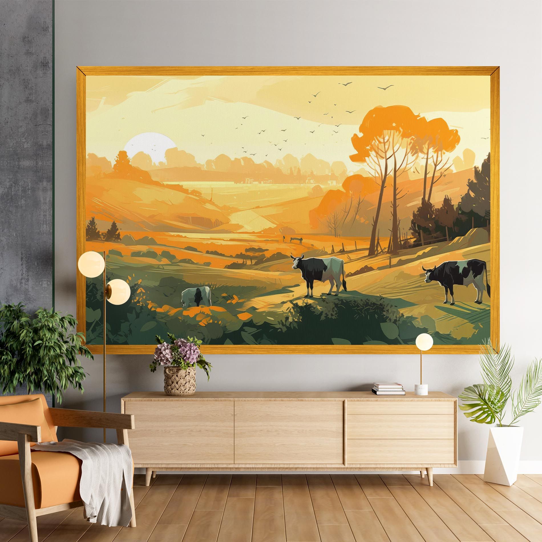 Farm With Sunlight mockup 9