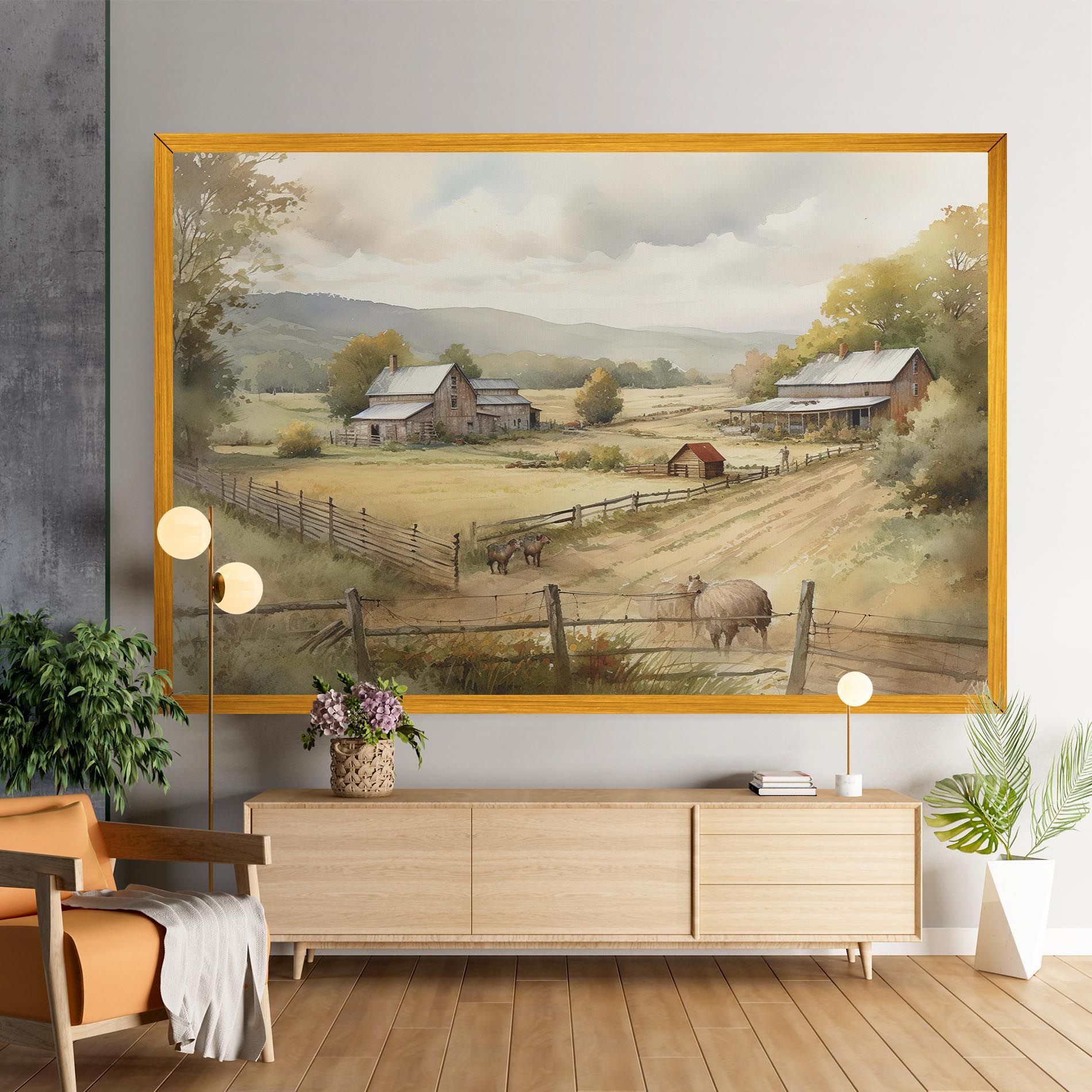 Rural Field mockup 9