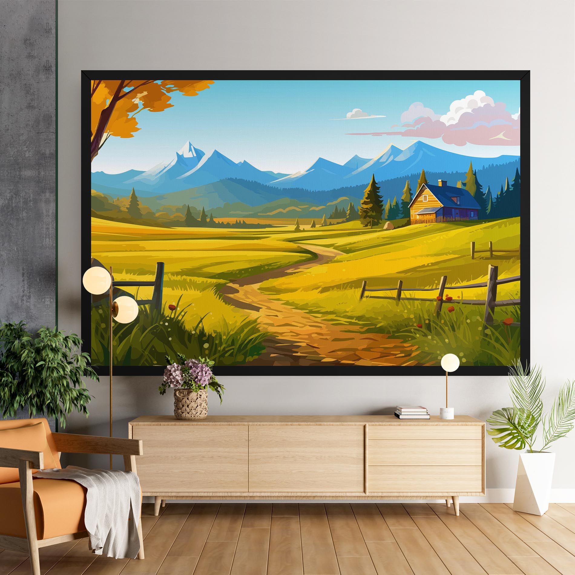 Daylight Rural View mockup 9
