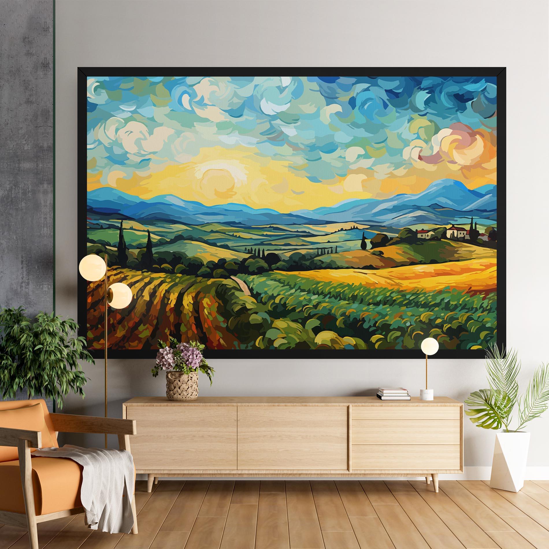 Vászonkép Pretty Rural Fantasy mockup 9