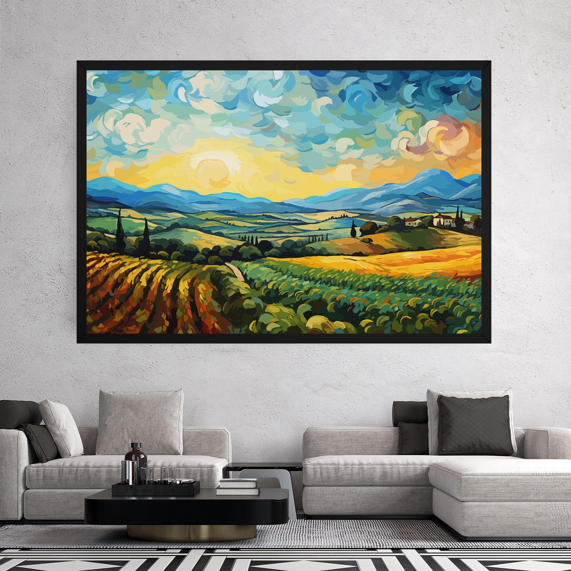 Vászonkép Pretty Rural Fantasy mockup 2