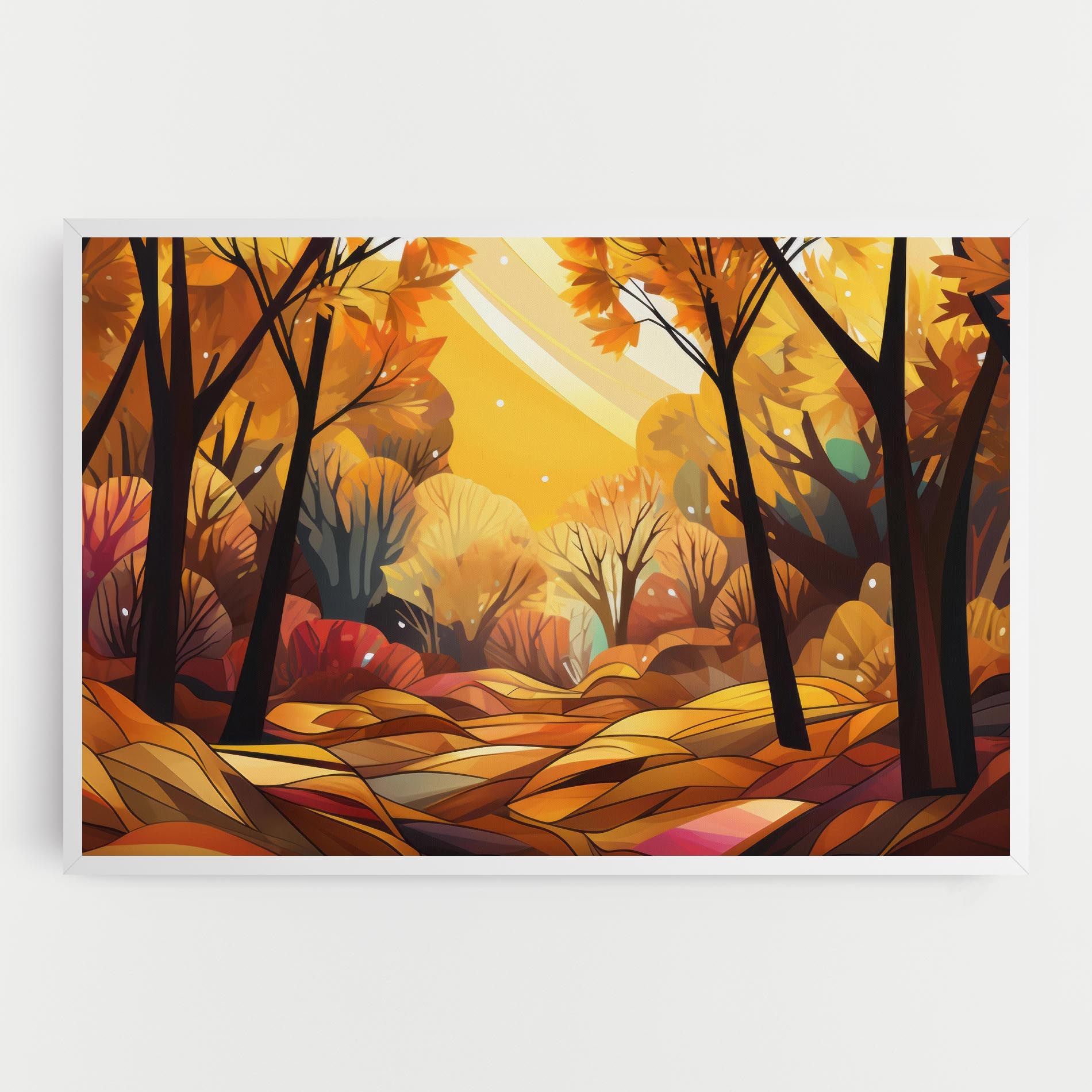 Autumn Forest Art mockup 0