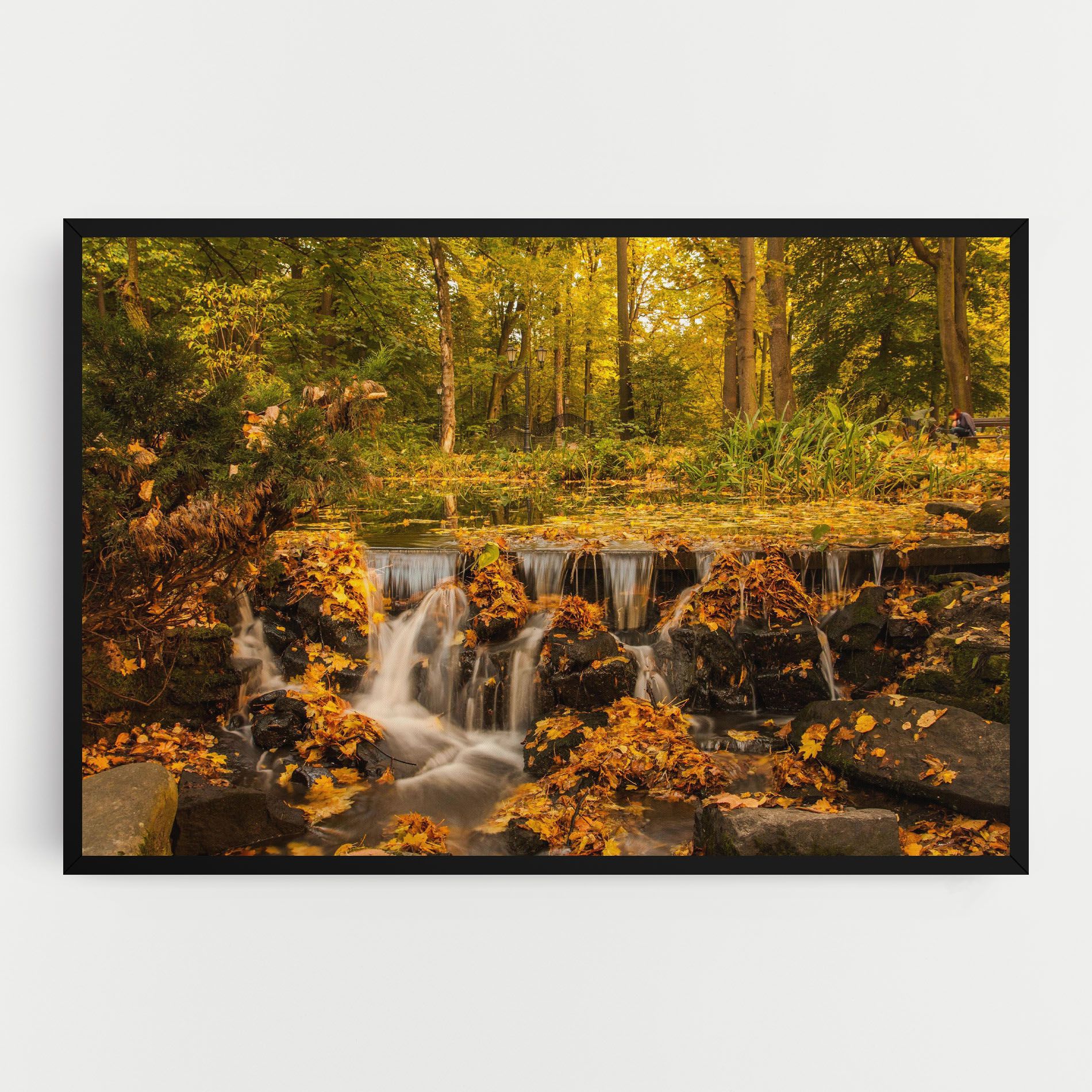 Autumn Waterfall mockup 0