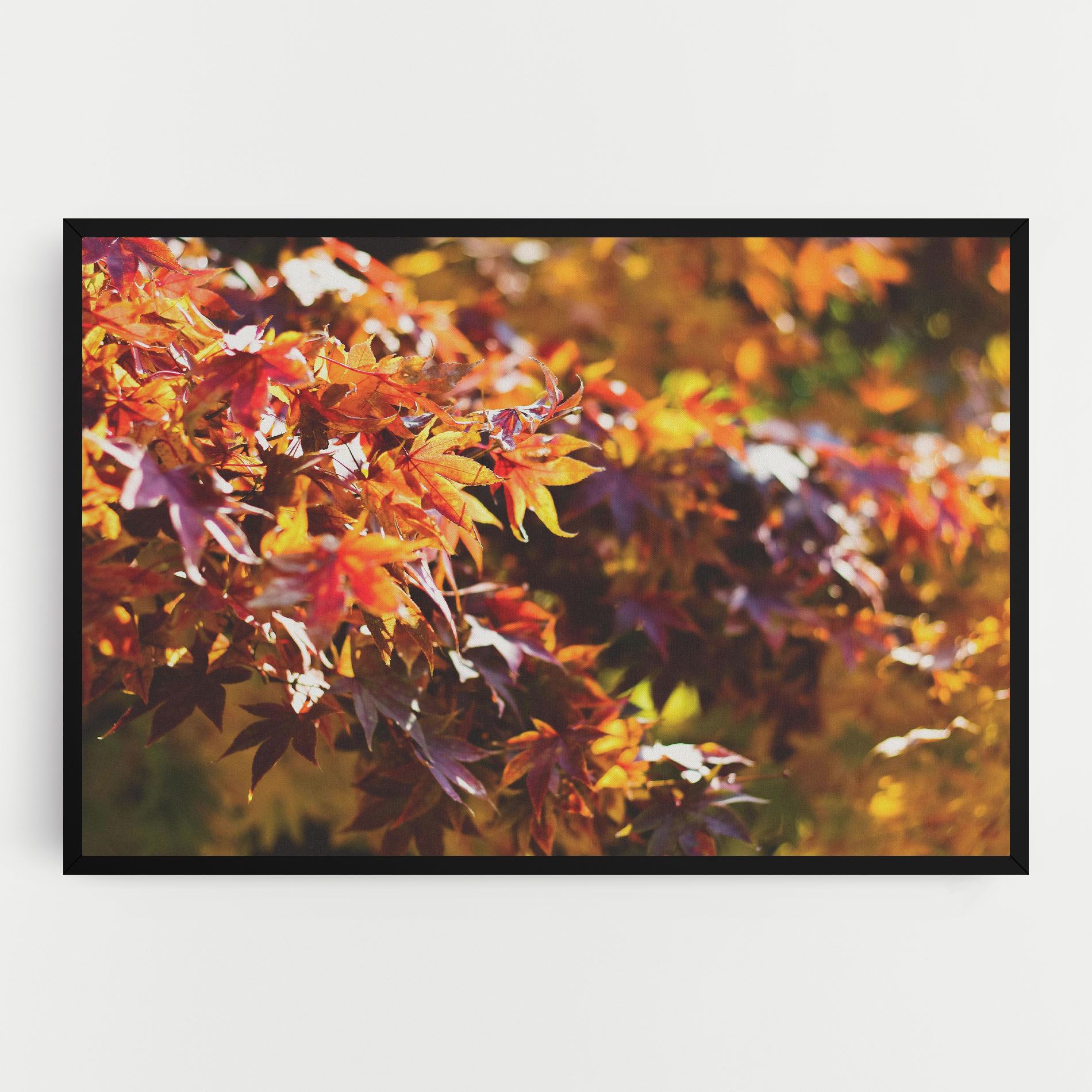 Dark Red Leaves mockup 0
