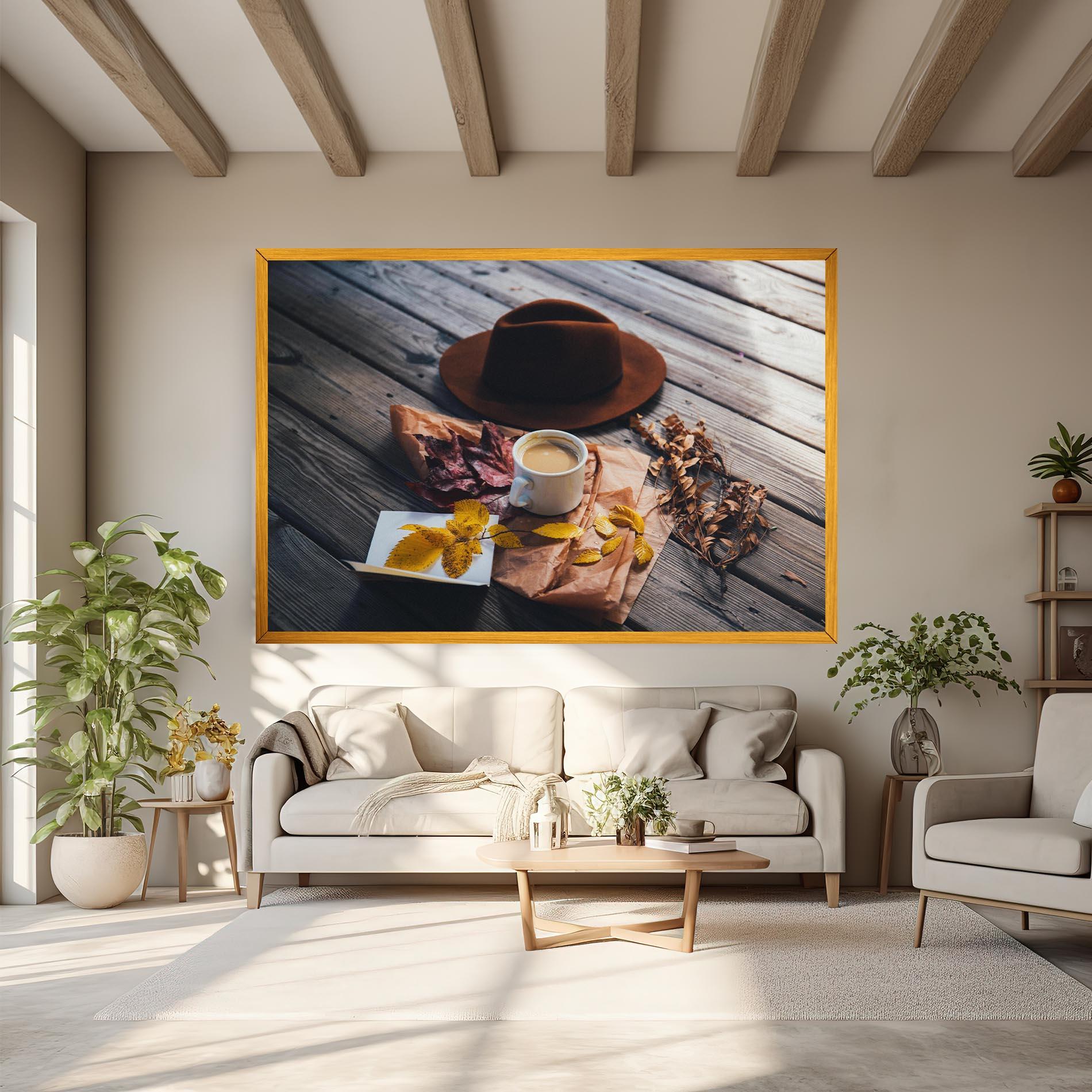 Vászonkép Autumn Coffee Vibe mockup 6