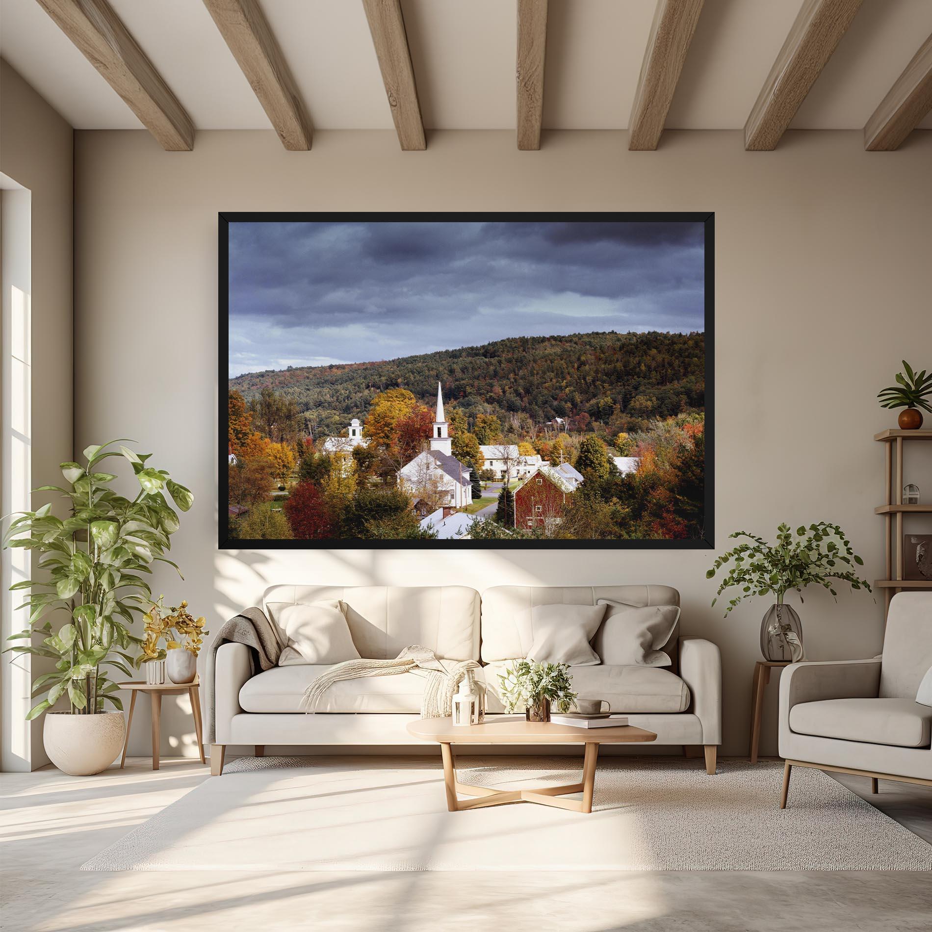 Vászonkép Autumn Trees mockup 6