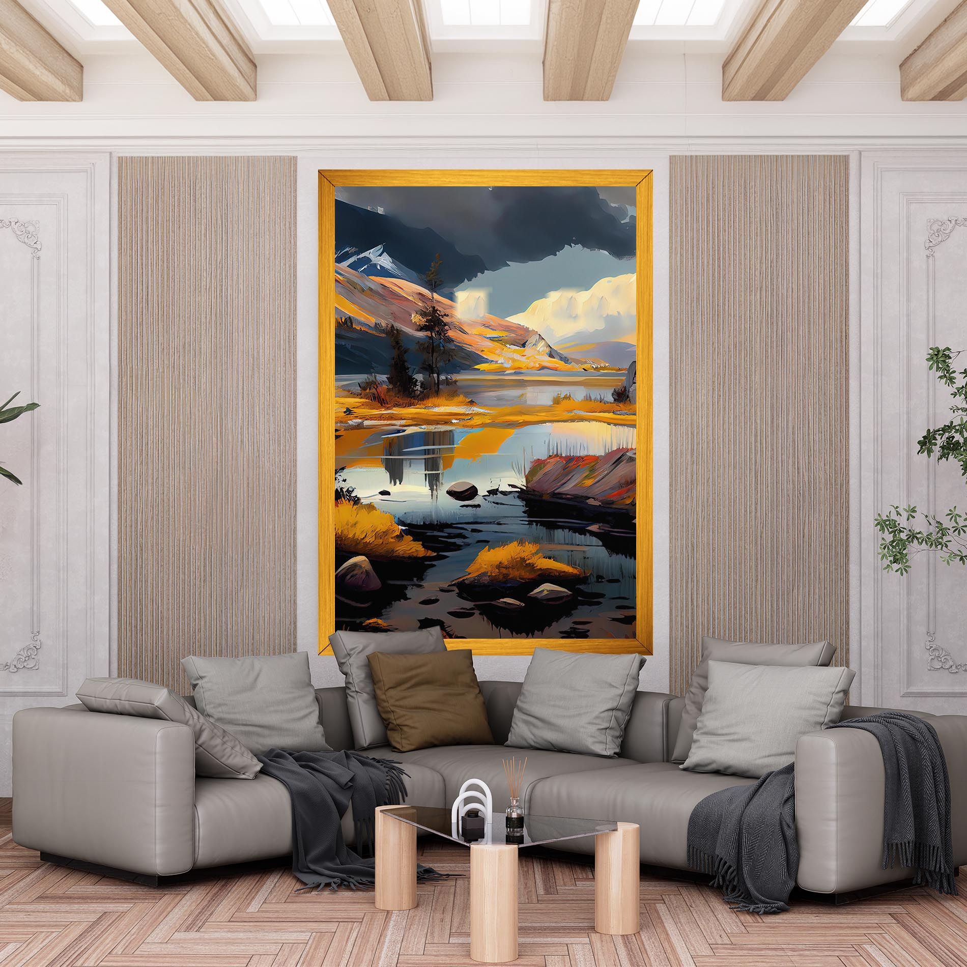 Autumn Landscape mockup 6