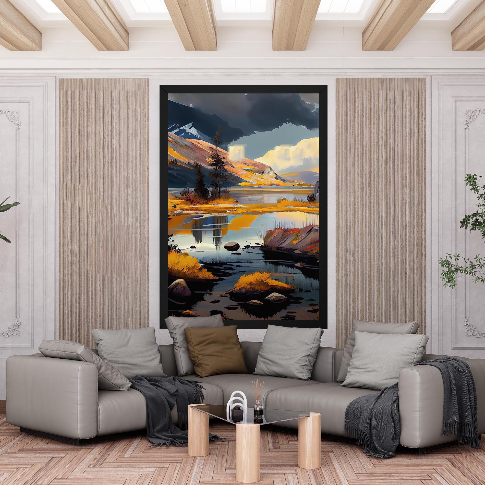 Autumn Landscape mockup 6