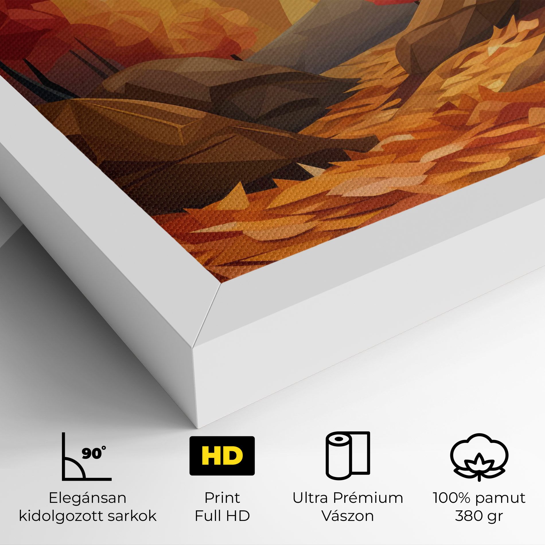 Autumn Orange Forest mockup 4