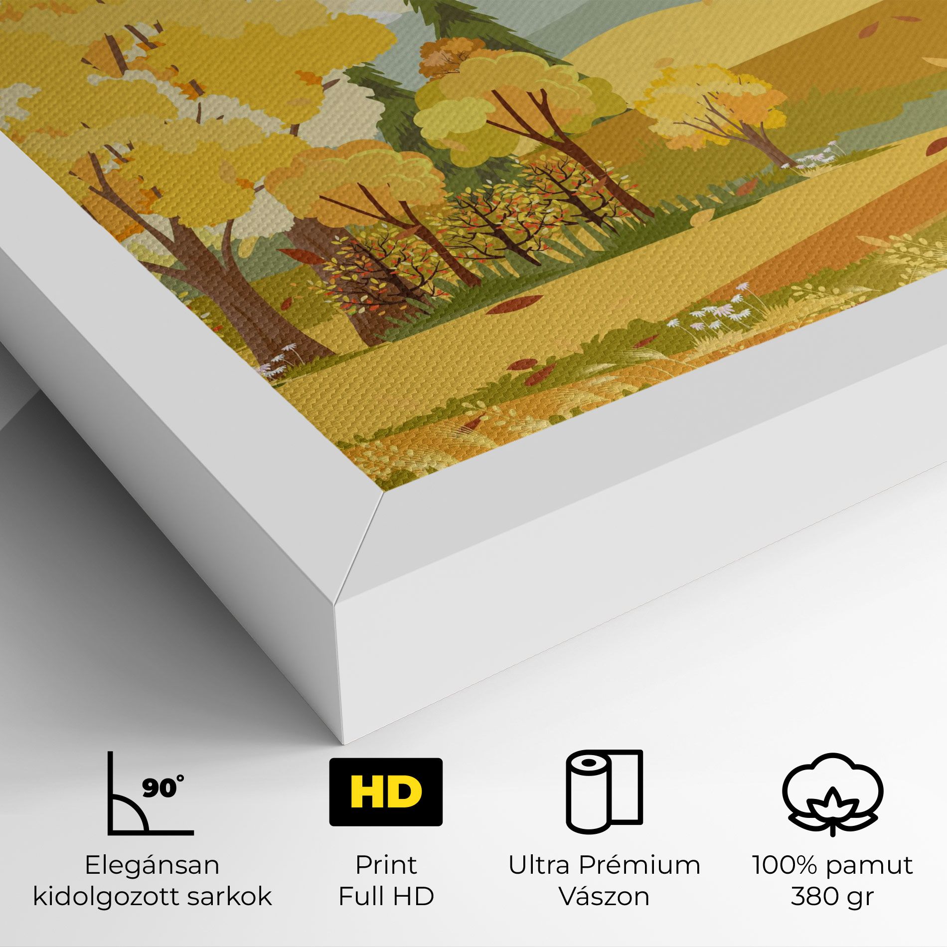 Autumn Yellow View mockup 4