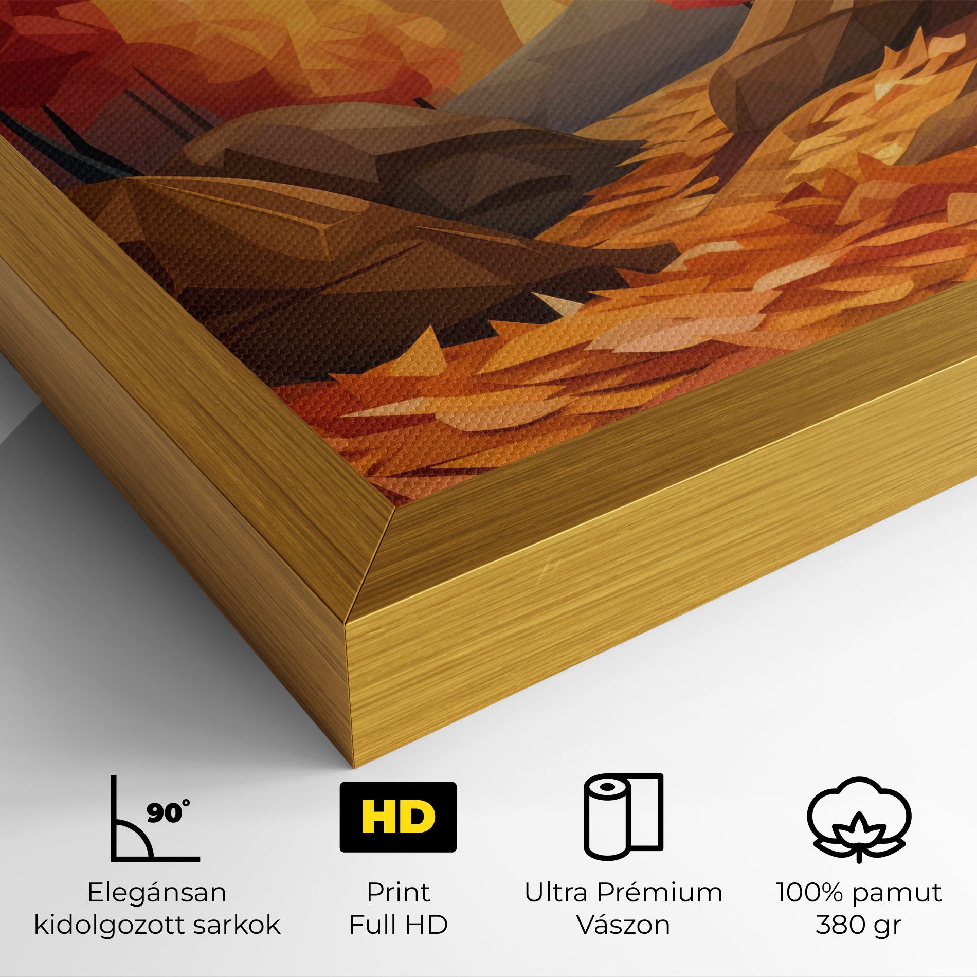 Autumn Orange Forest mockup 4