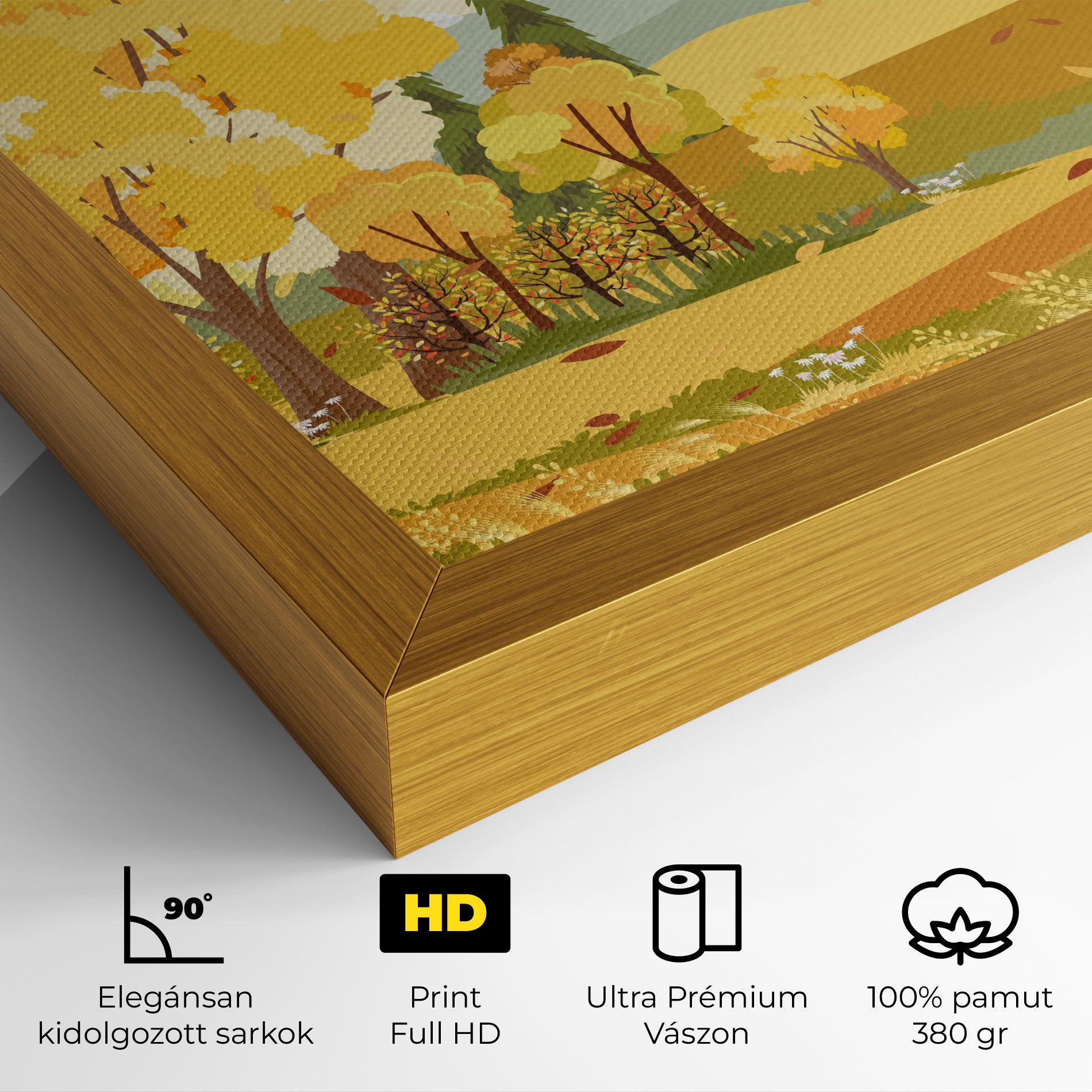 Autumn Yellow View mockup 4