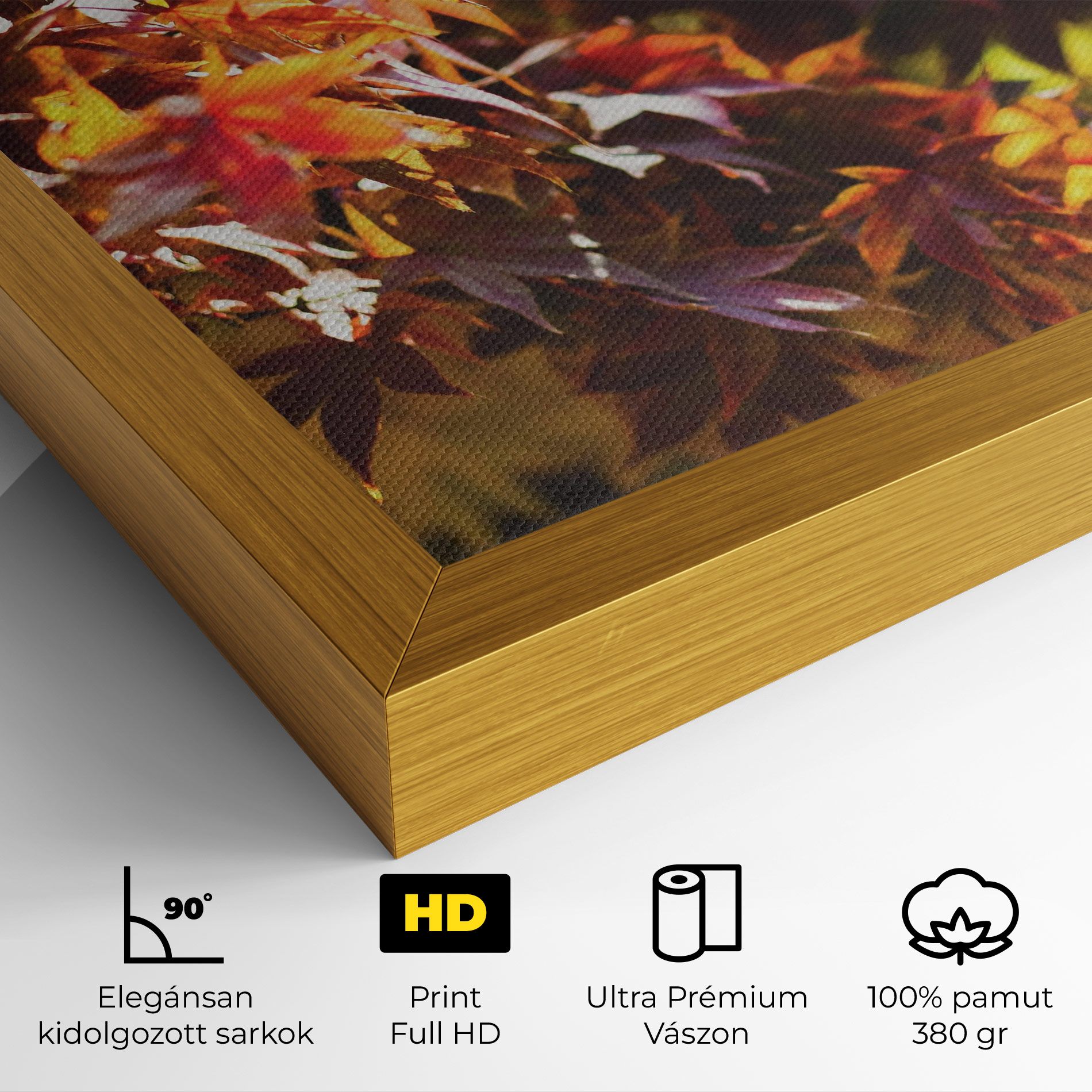 Dark Red Leaves mockup 4