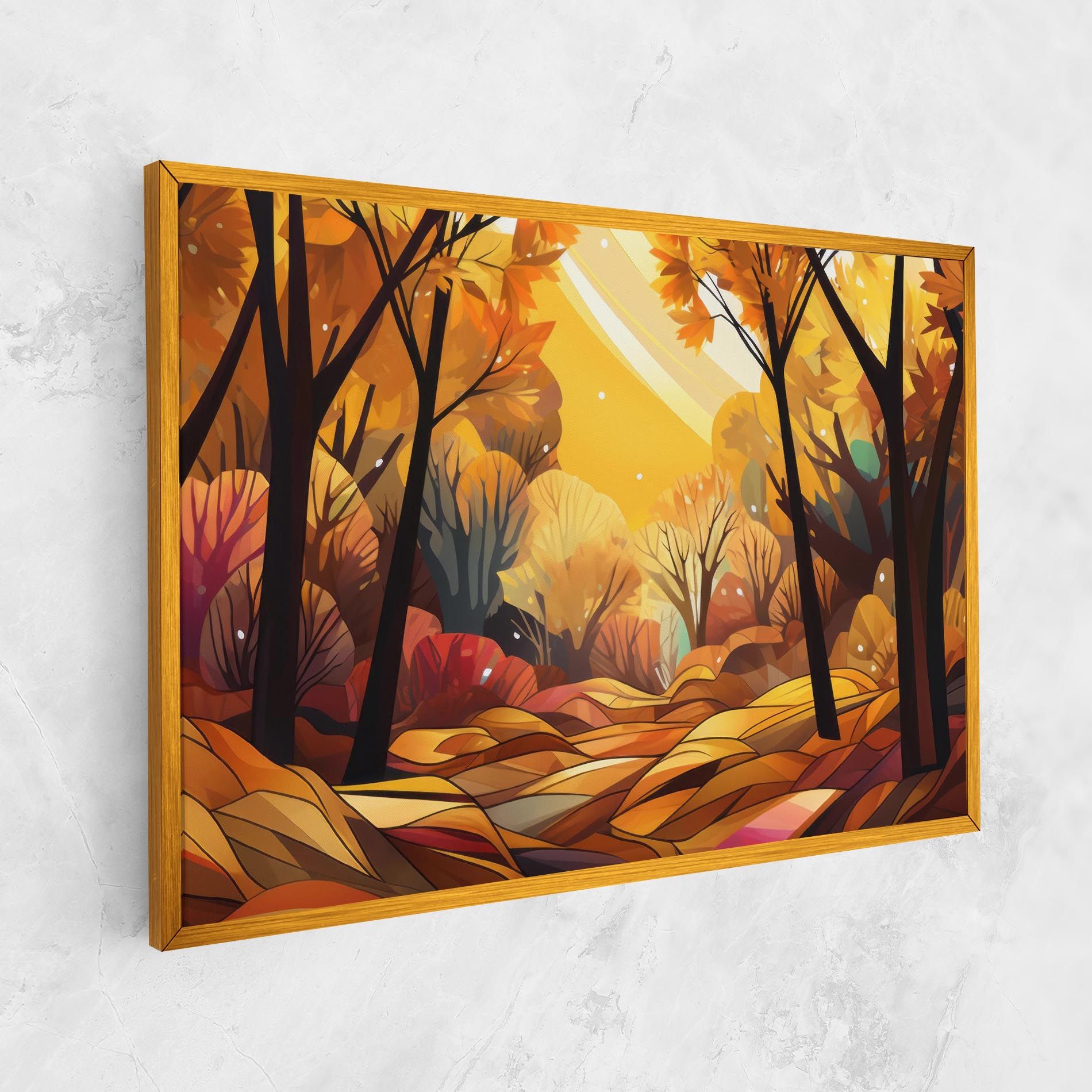 Autumn Forest Art mockup 1