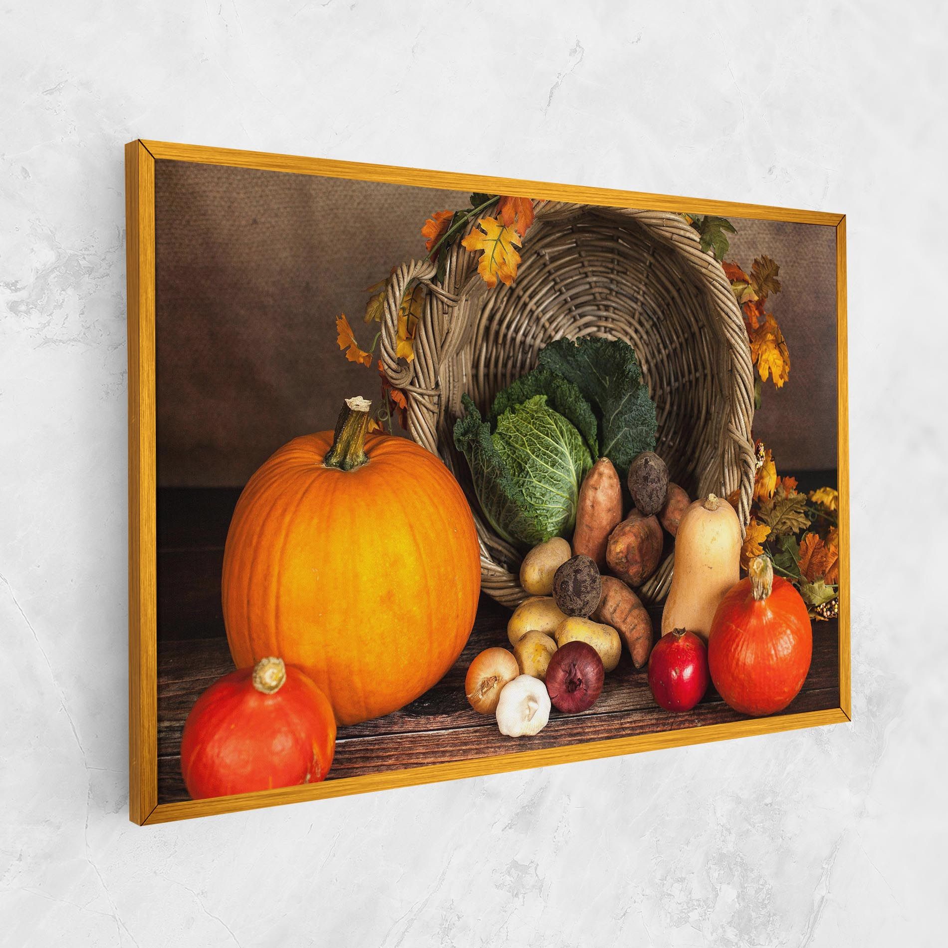 Autumn Vegetables mockup 1