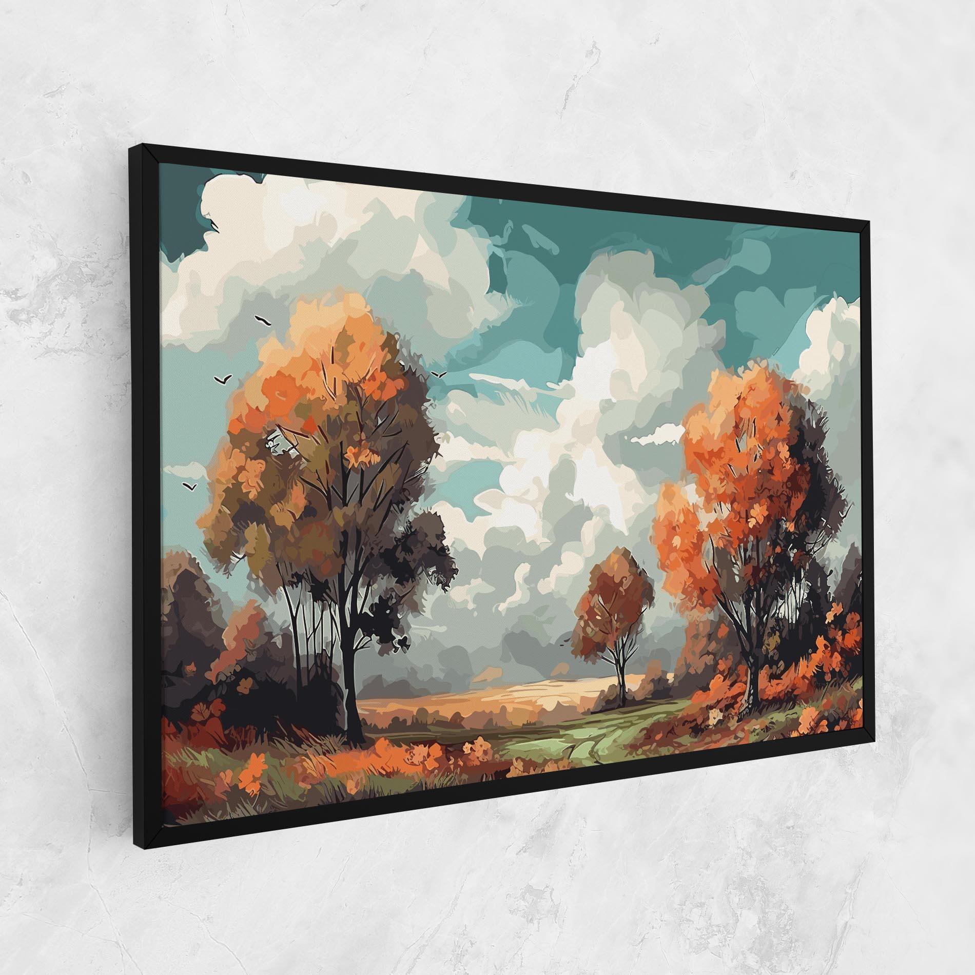 Vászonkép Autumn Art mockup 1