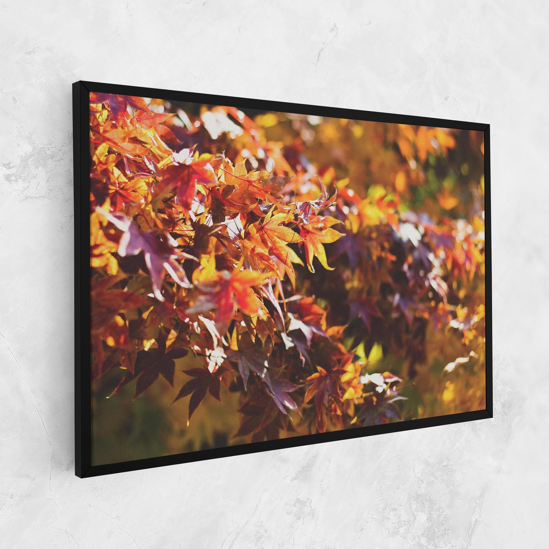 Dark Red Leaves mockup 1