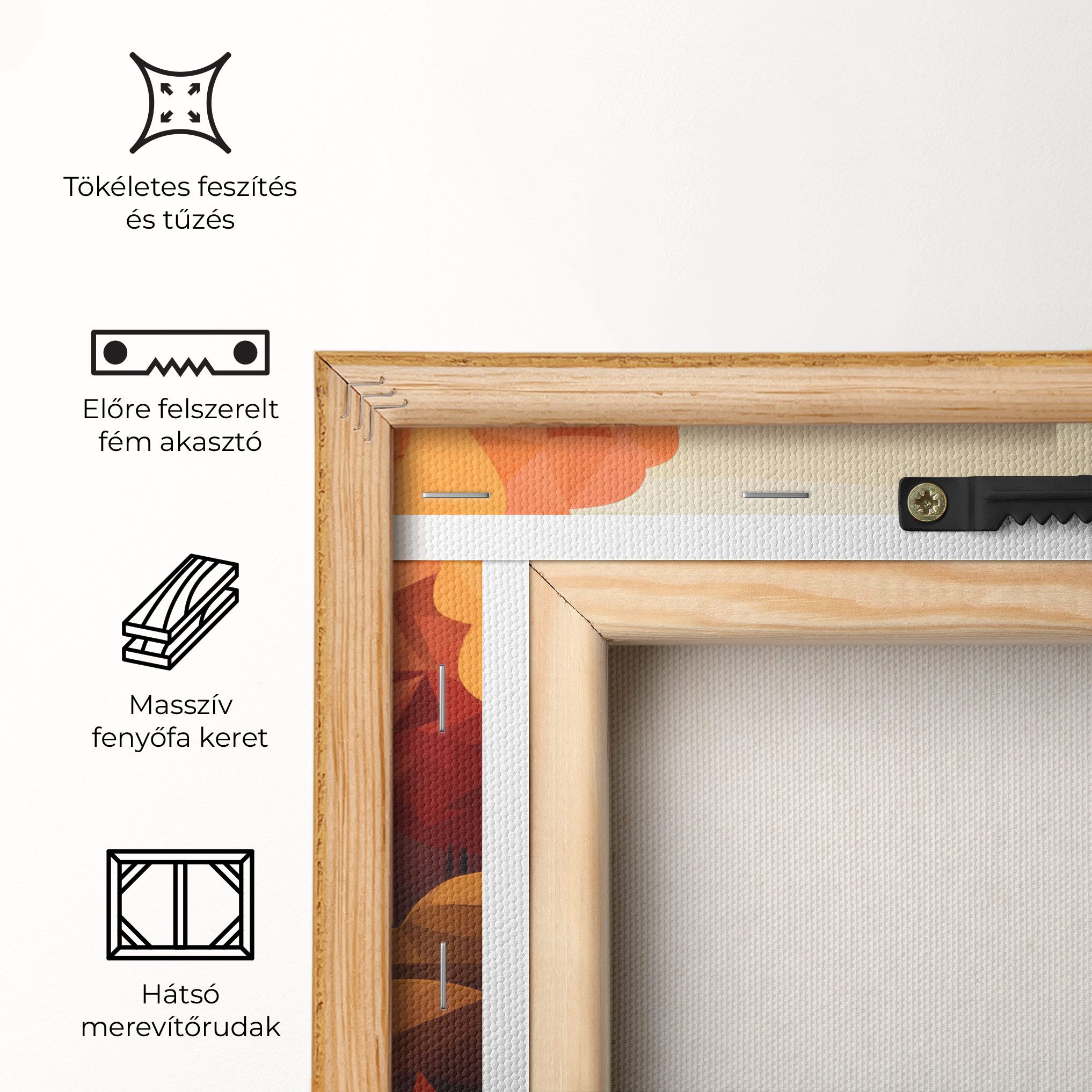 Autumn Orange Forest mockup 5