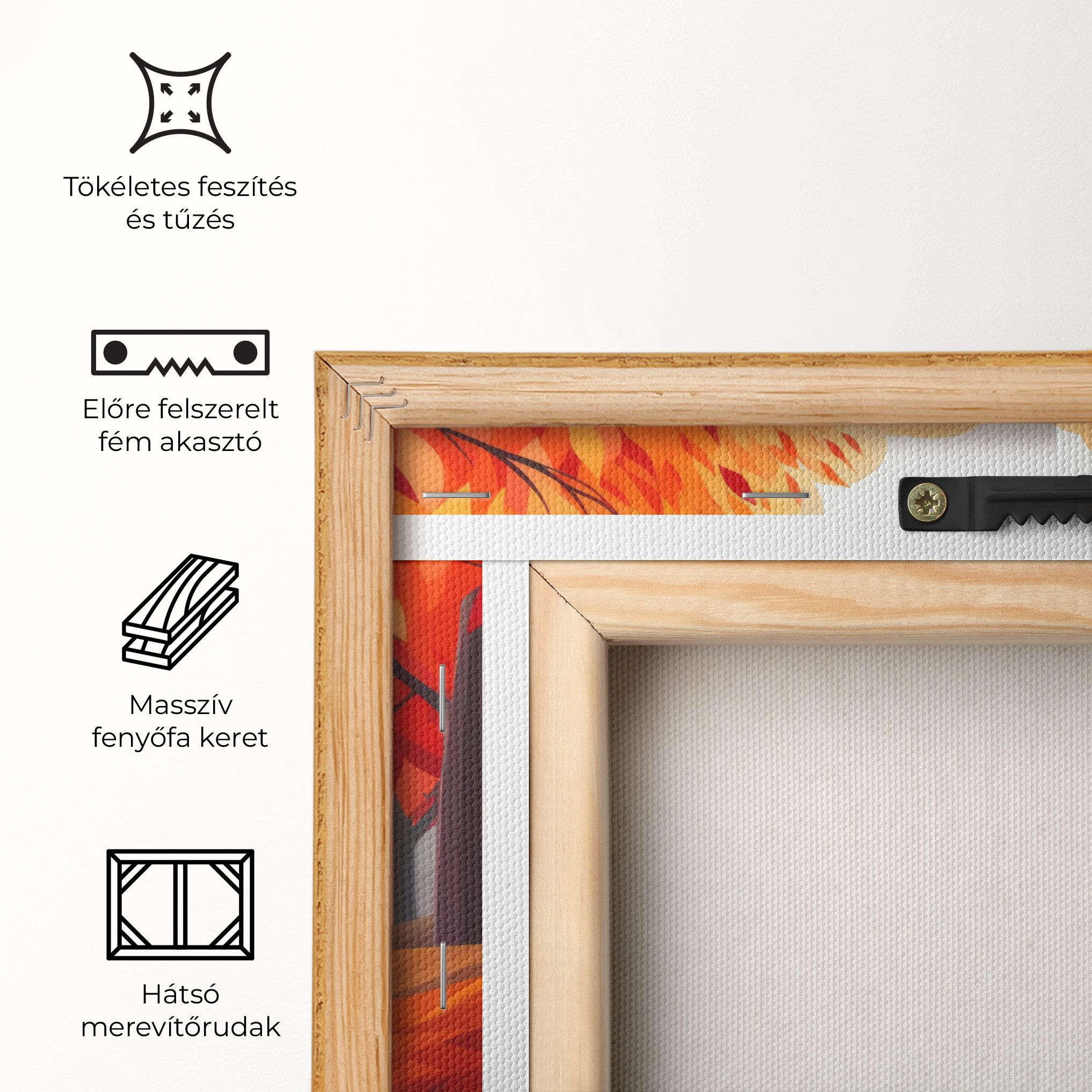 Red Trees Art mockup 5