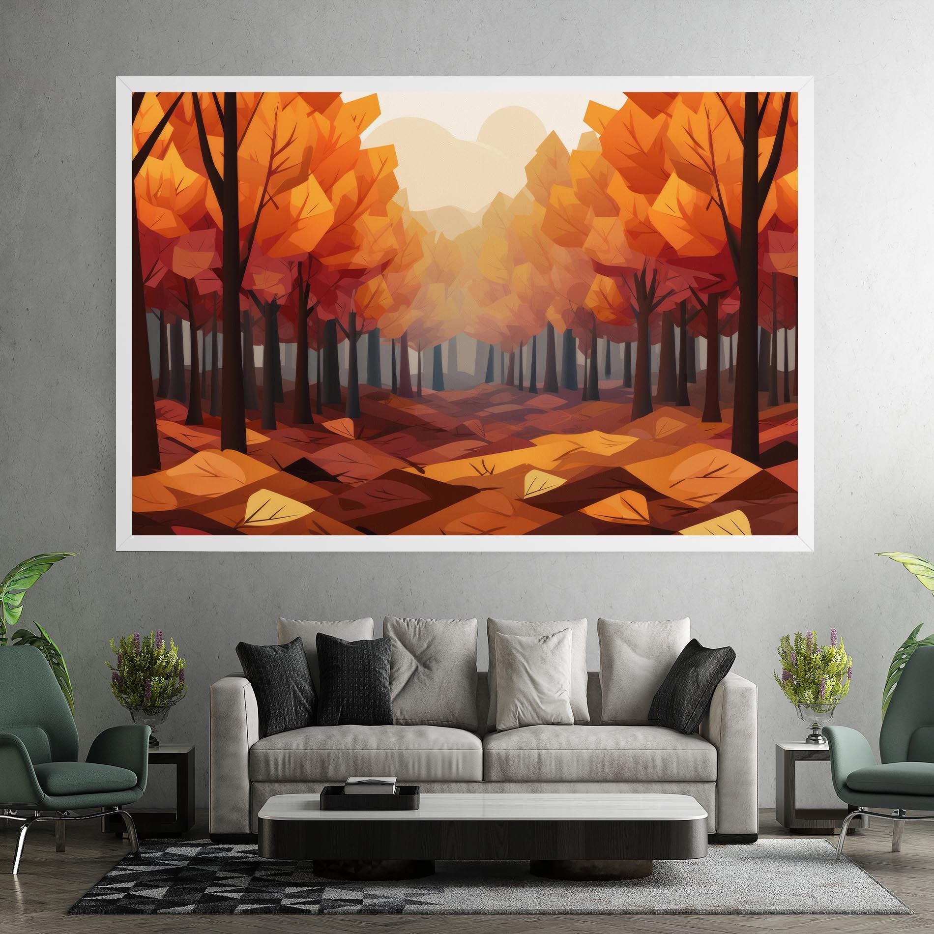 Autumn Forest View mockup 7