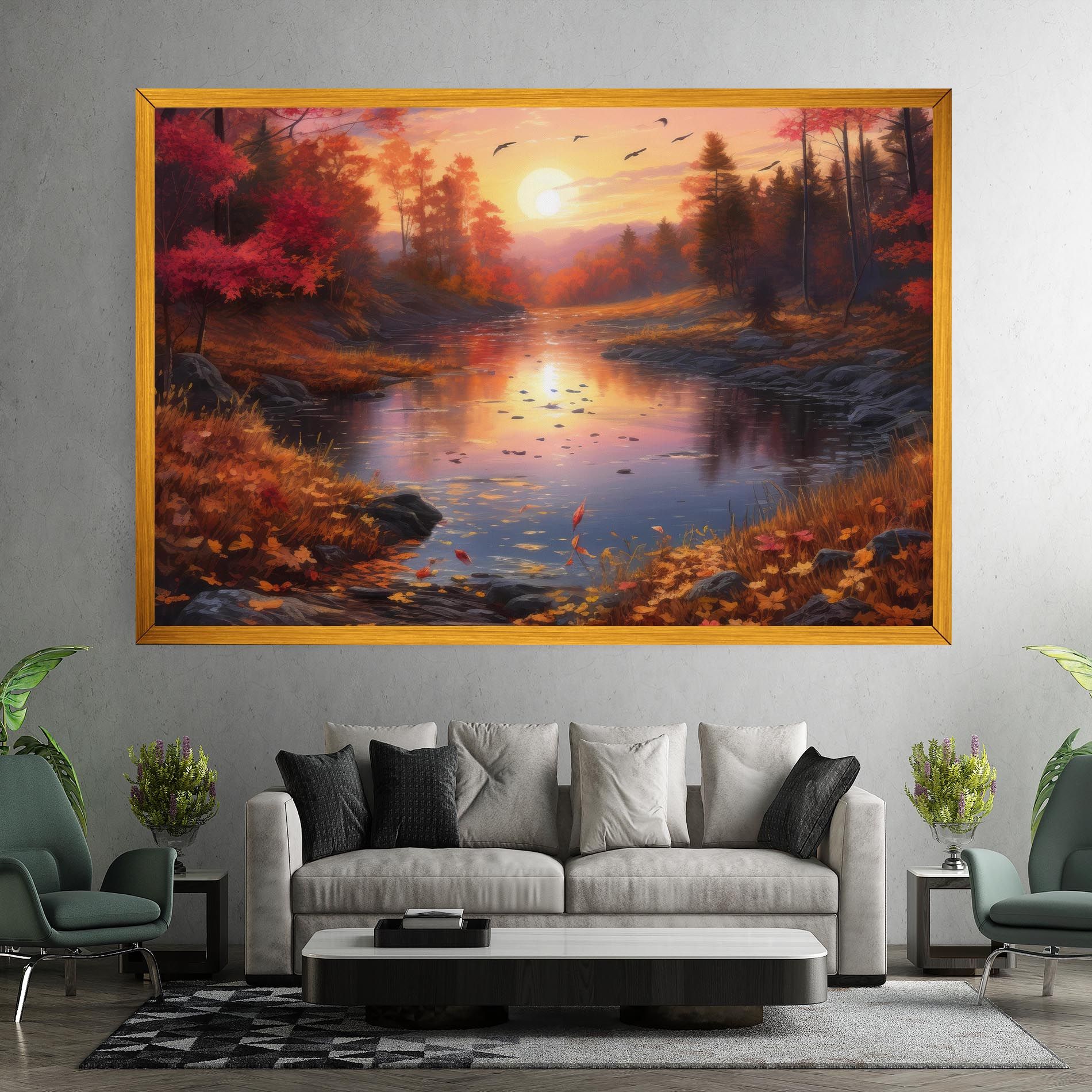 Autumn Sunset mockup 7