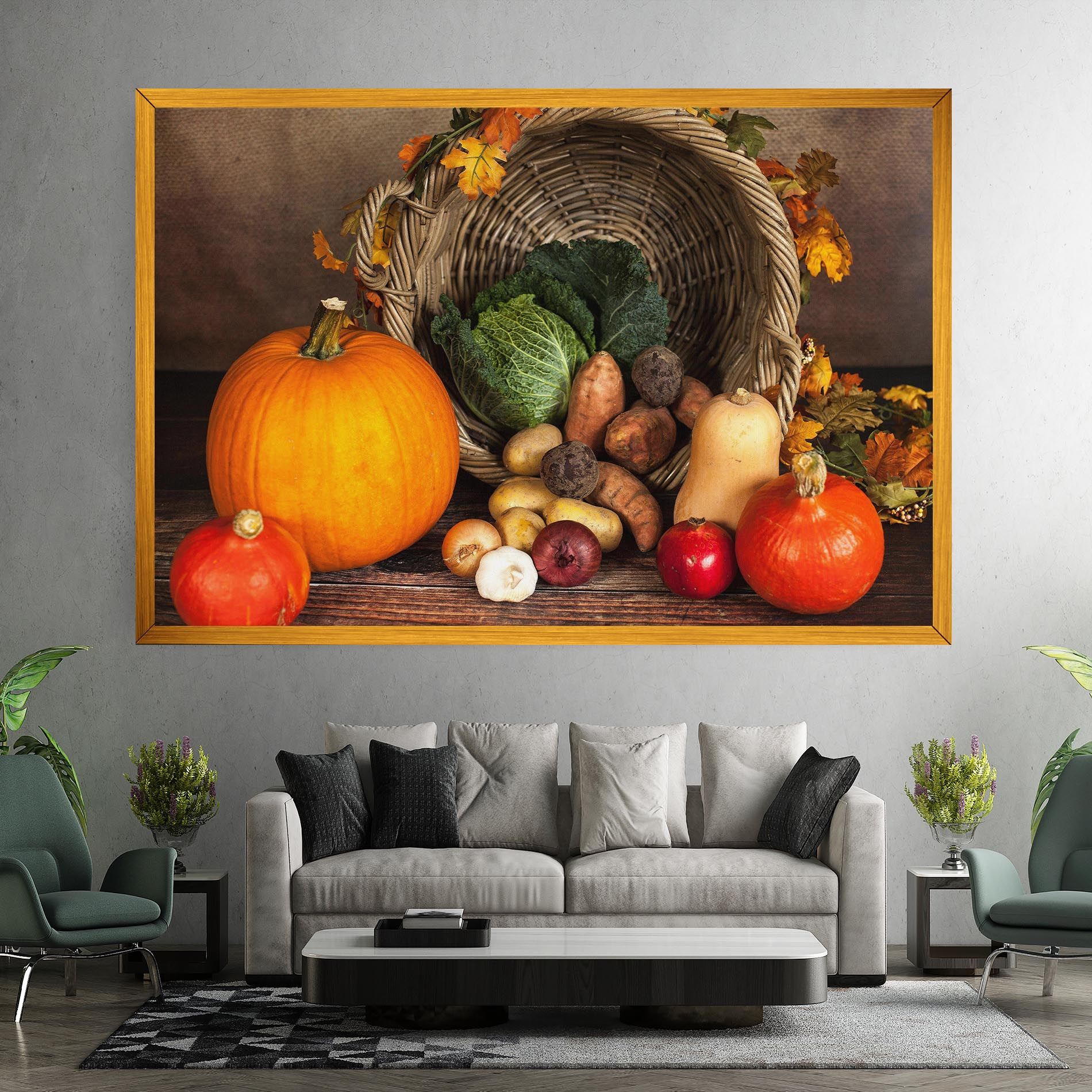 Autumn Vegetables mockup 7