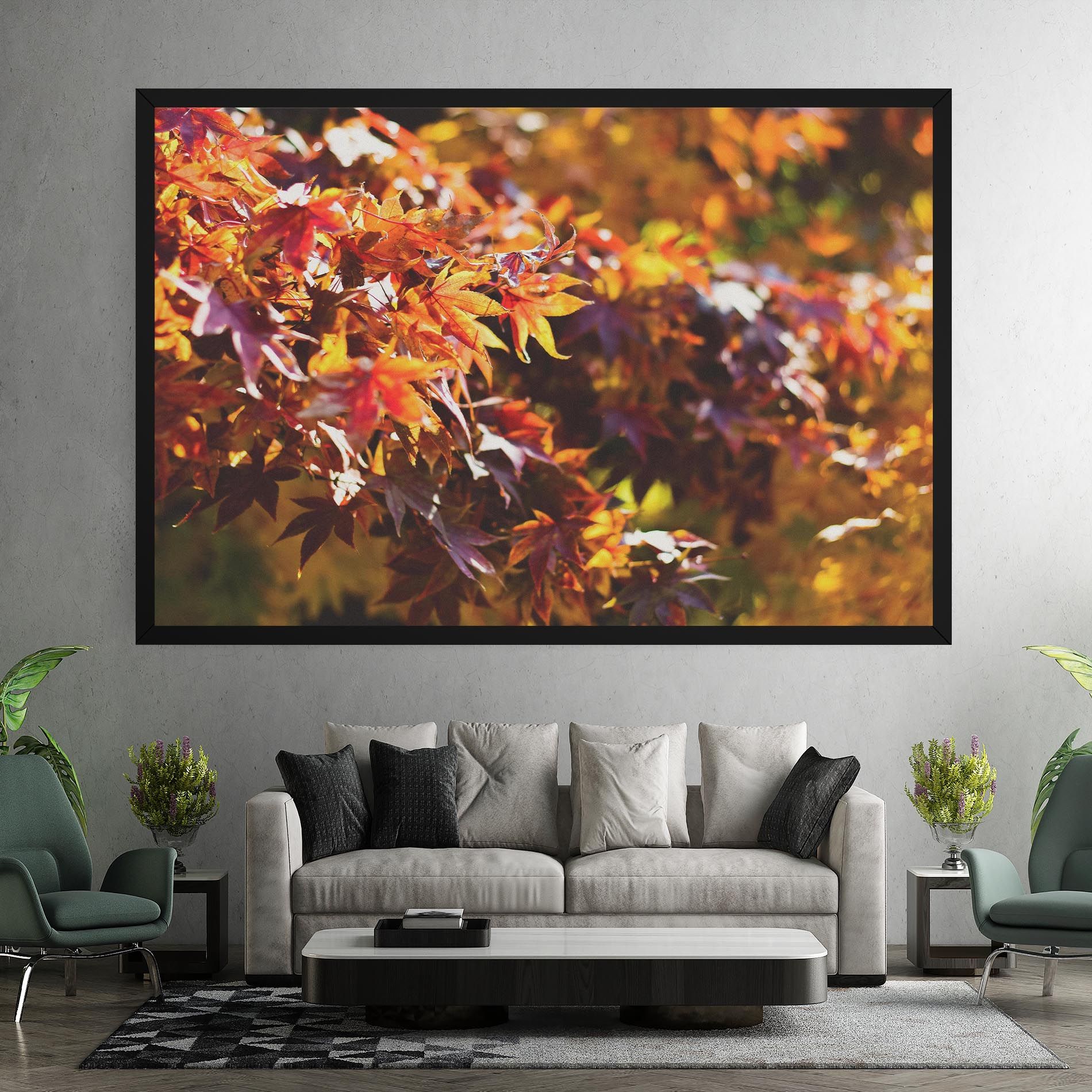 Dark Red Leaves mockup 7