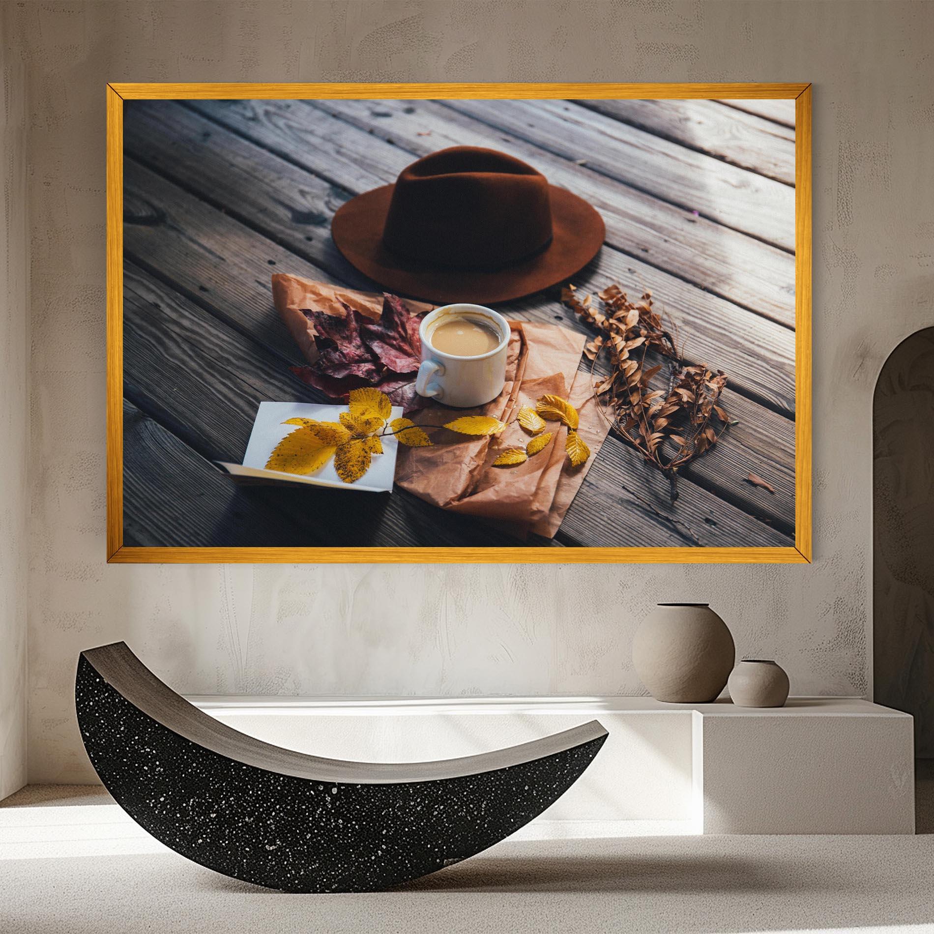 Vászonkép Autumn Coffee Vibe mockup 8