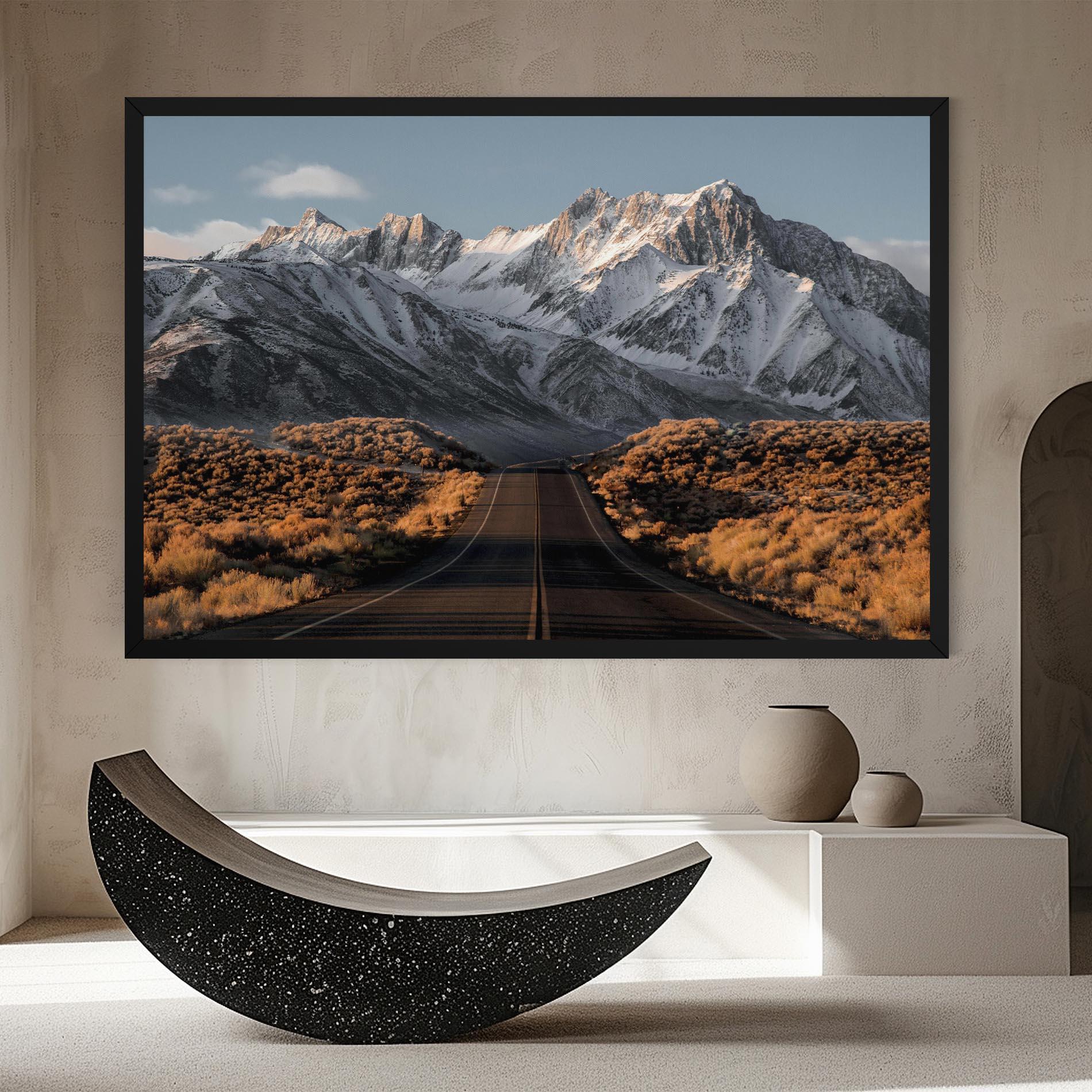 Vászonkép Autumn Mountain View mockup 8