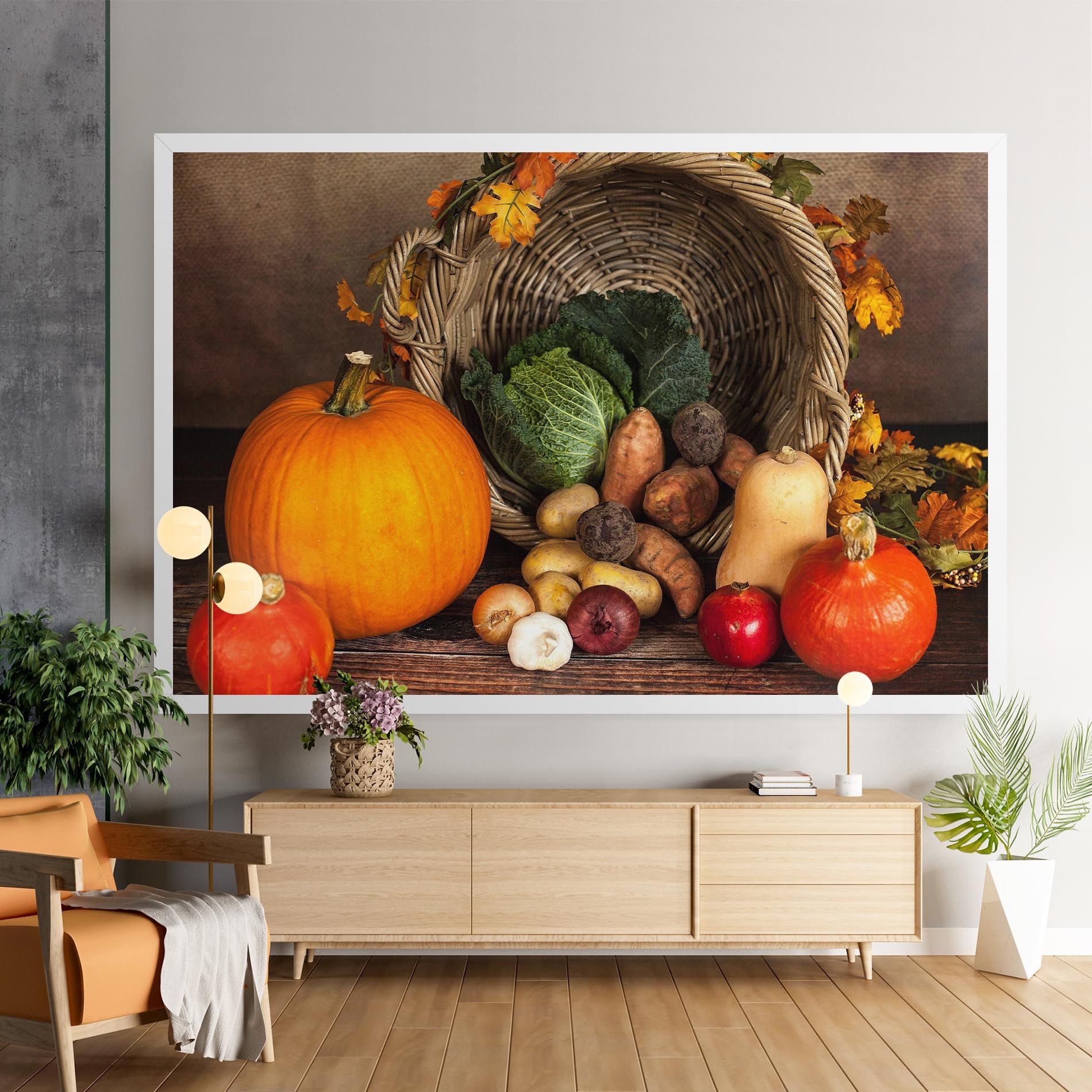 Autumn Vegetables mockup 9