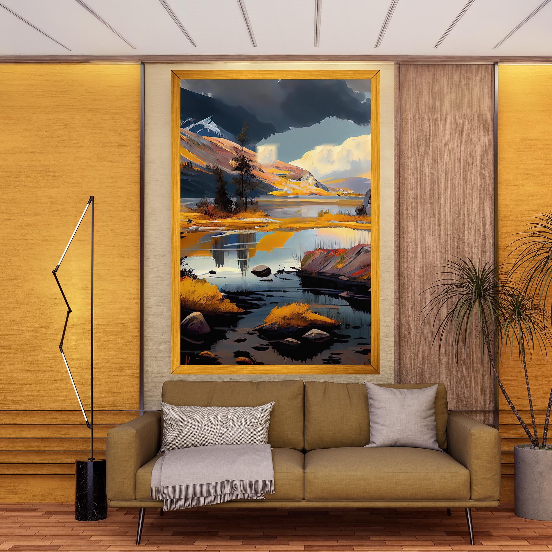 Autumn Landscape mockup 9