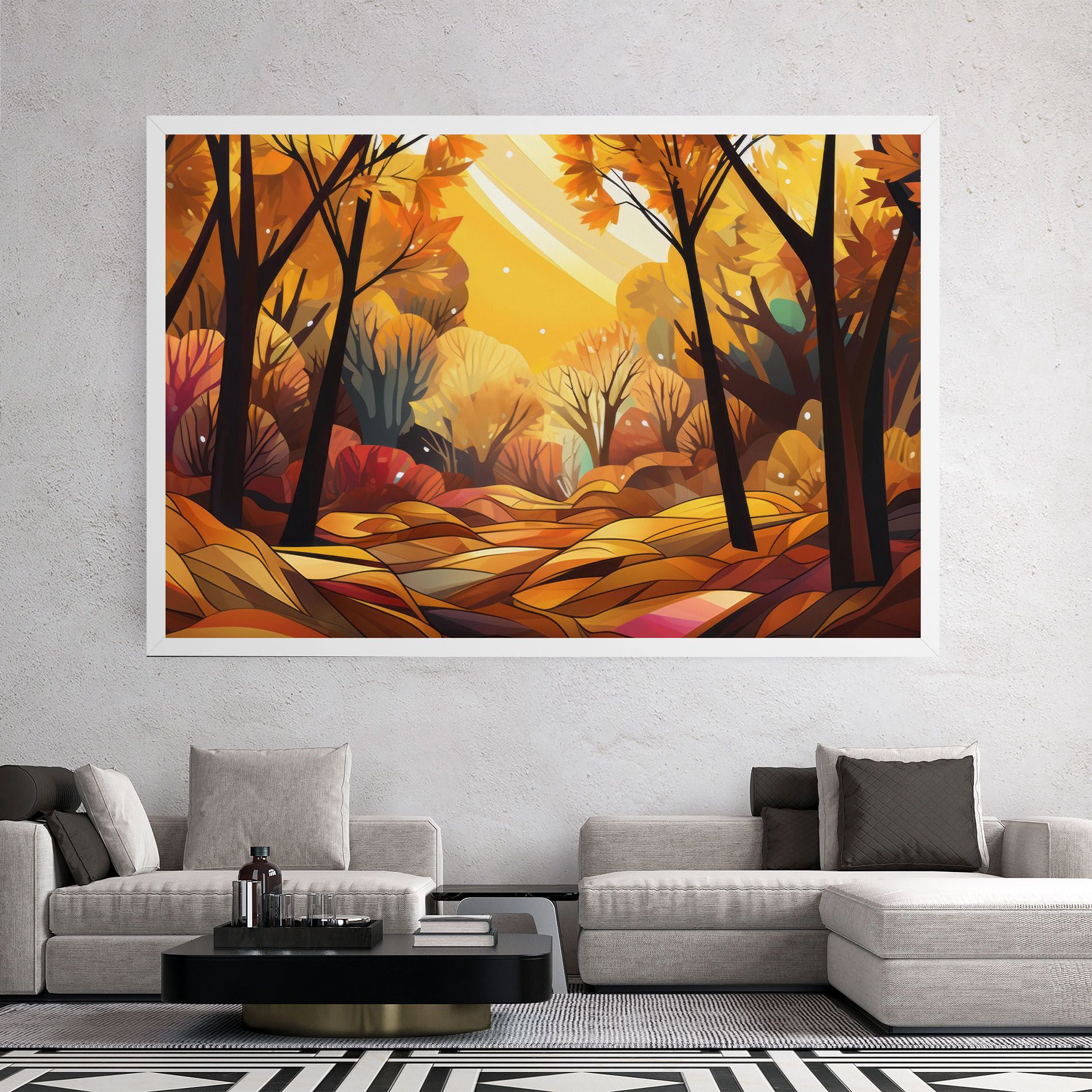 Autumn Forest Art mockup 2