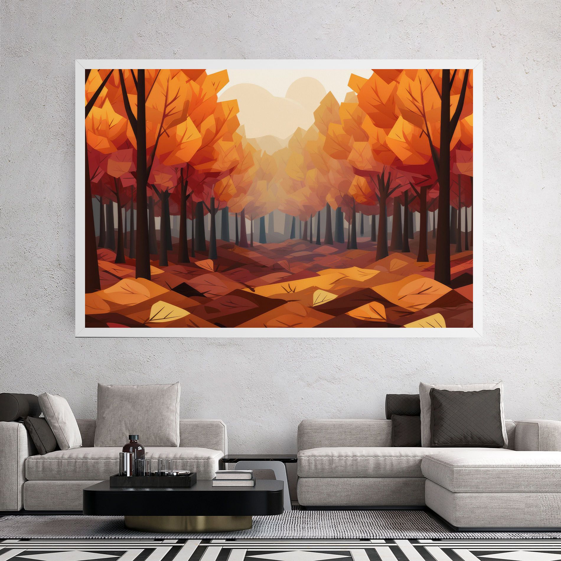 Autumn Forest View mockup 2