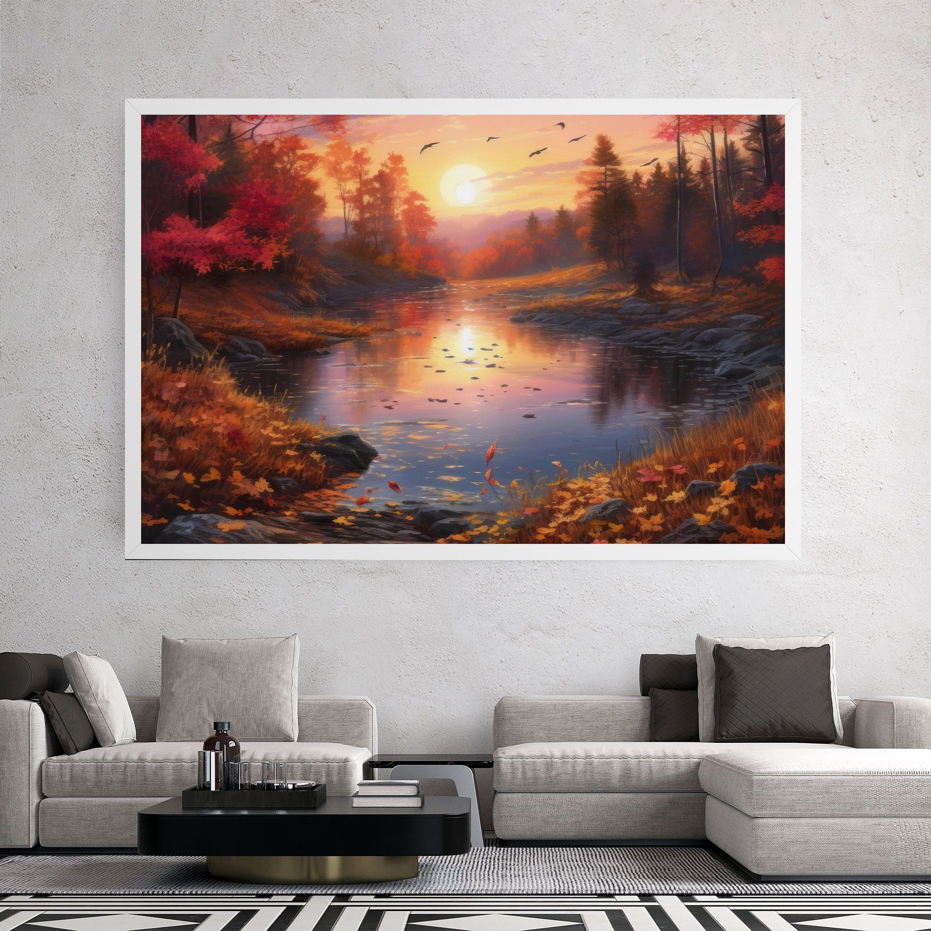 Autumn Sunset mockup 2