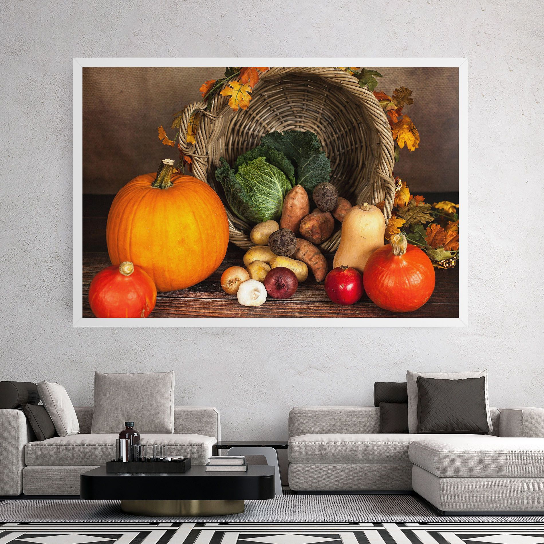 Autumn Vegetables mockup 2
