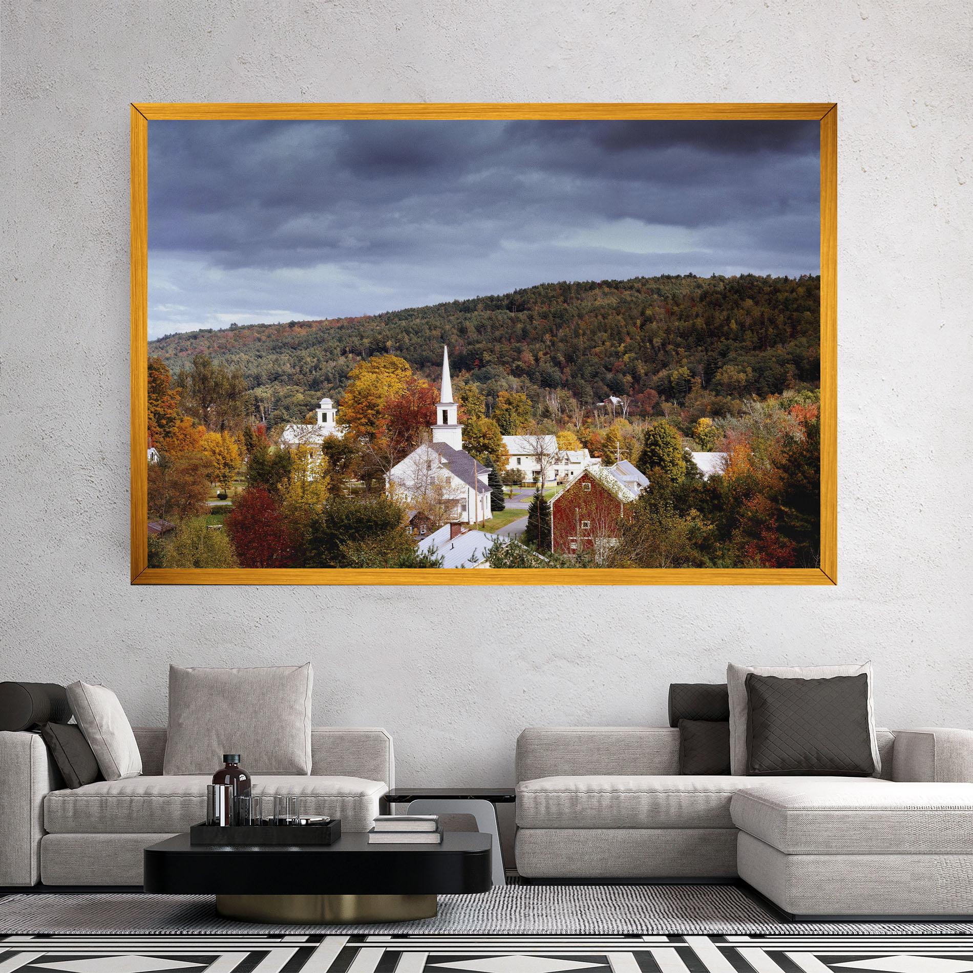 Vászonkép Autumn Trees mockup 2