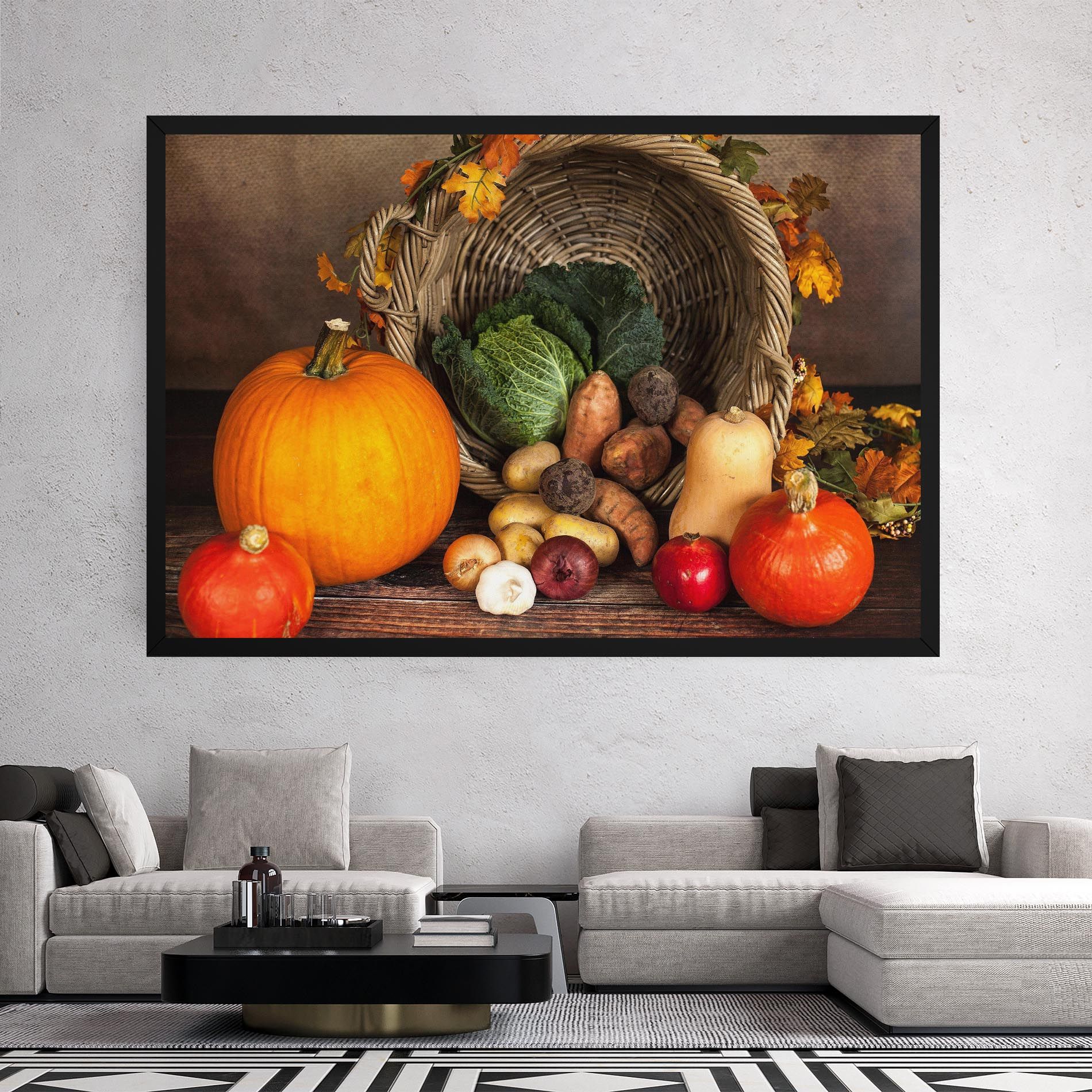 Autumn Vegetables mockup 2
